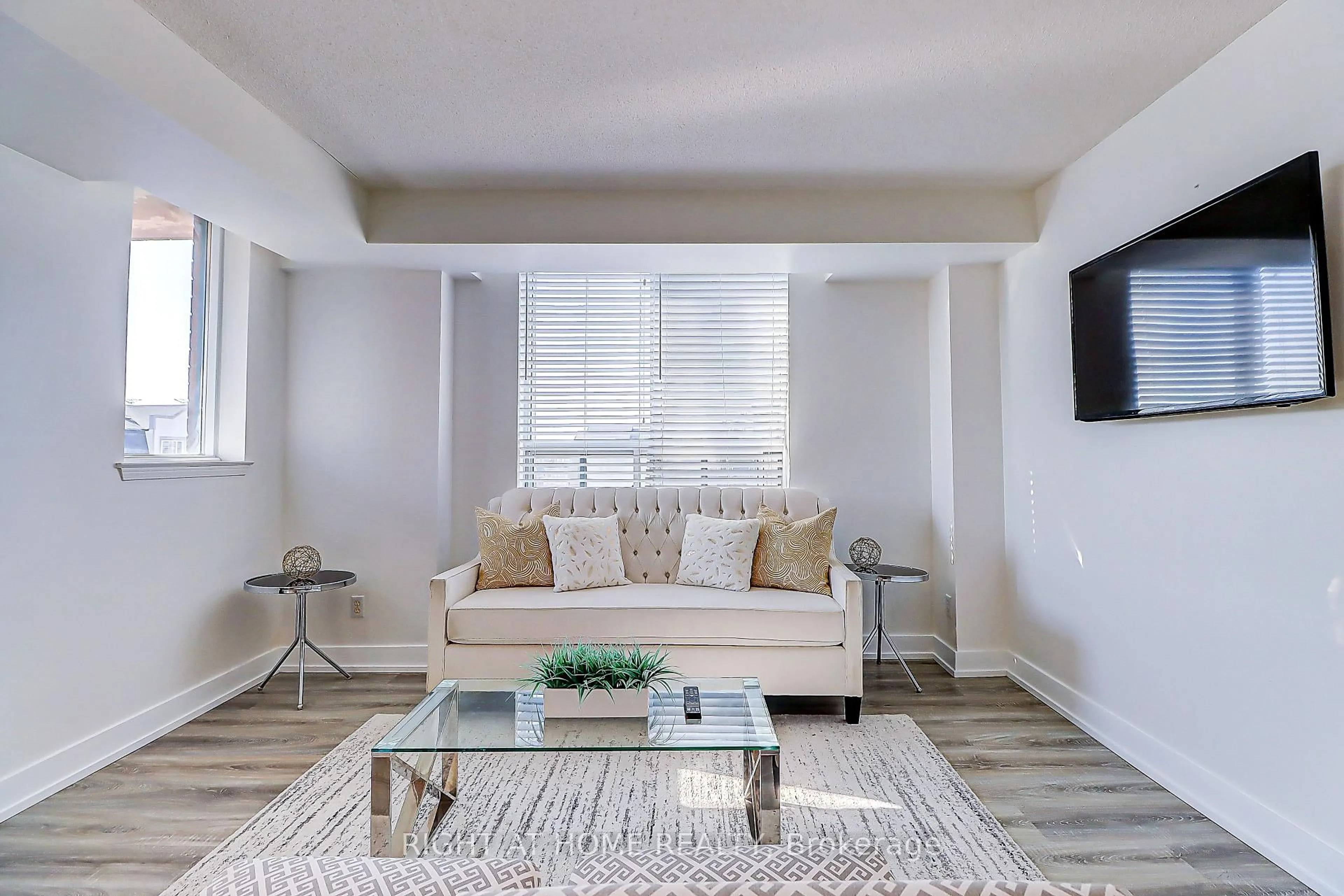 Living room with furniture, unknown for 1625 Pickering Pkwy #404, Pickering Ontario L1V 6Z6