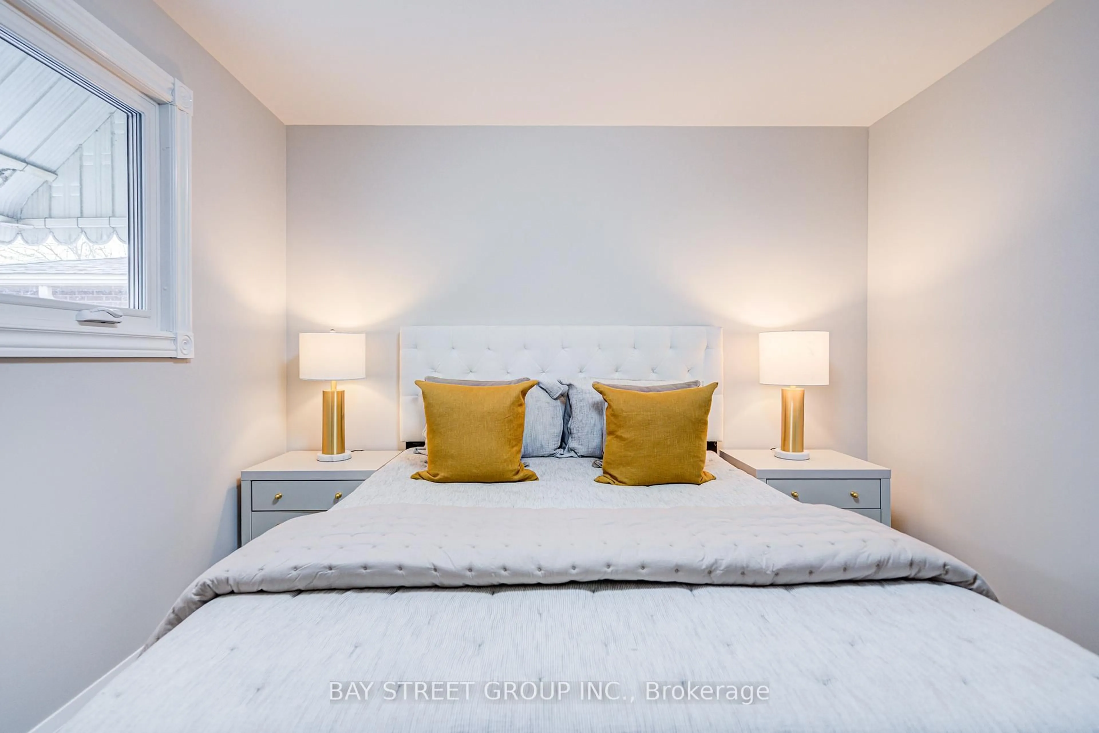 Bedroom with bed, unknown for 75 Tidefall Dr, Toronto Ontario M1W 1J1