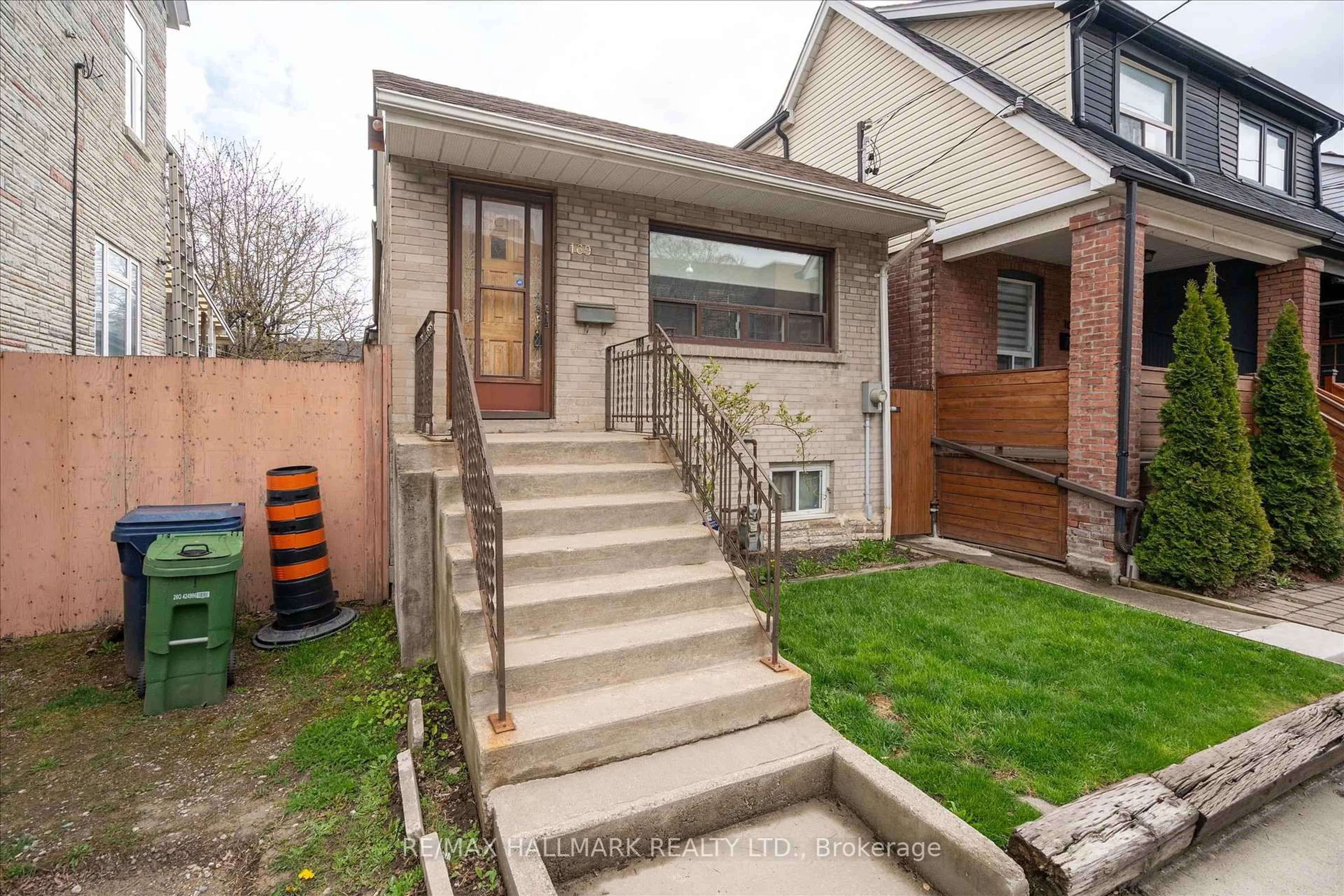 Home with brick exterior material, street for 169 Carlaw Ave, Toronto Ontario M4M 2R8