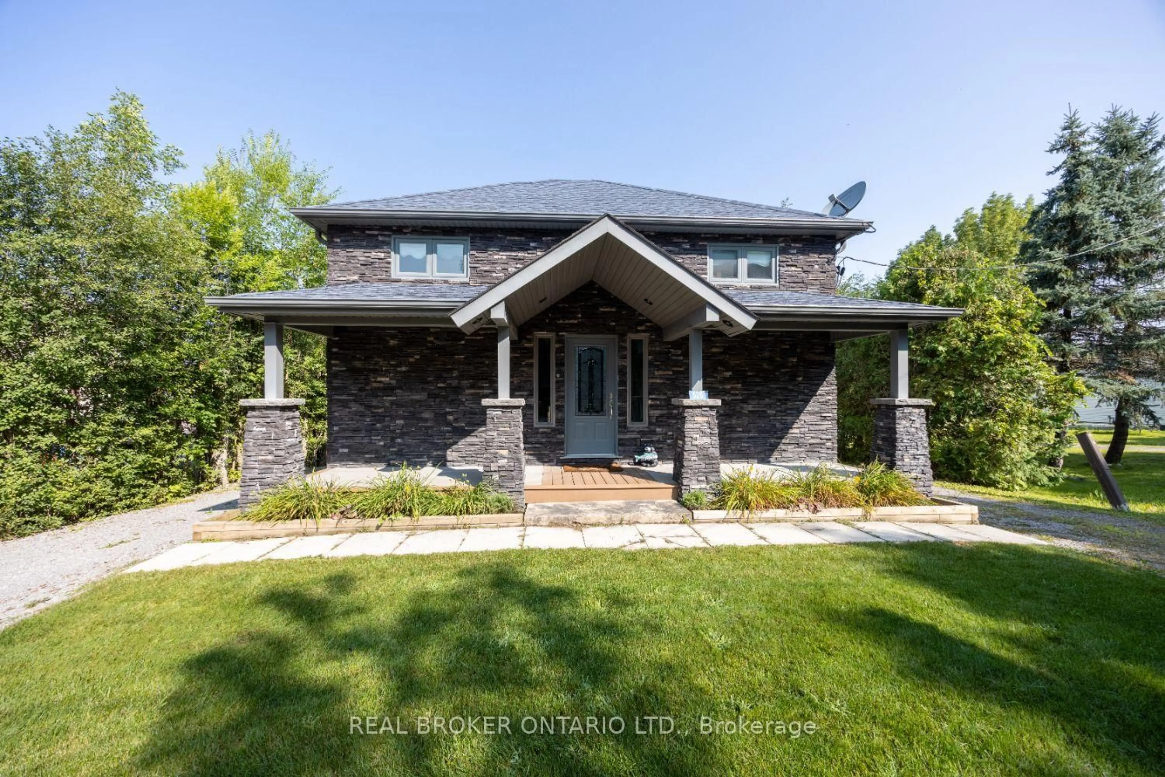 Home with brick exterior material, building for 526 View Lake Rd, Scugog Ontario L0B 1K0
