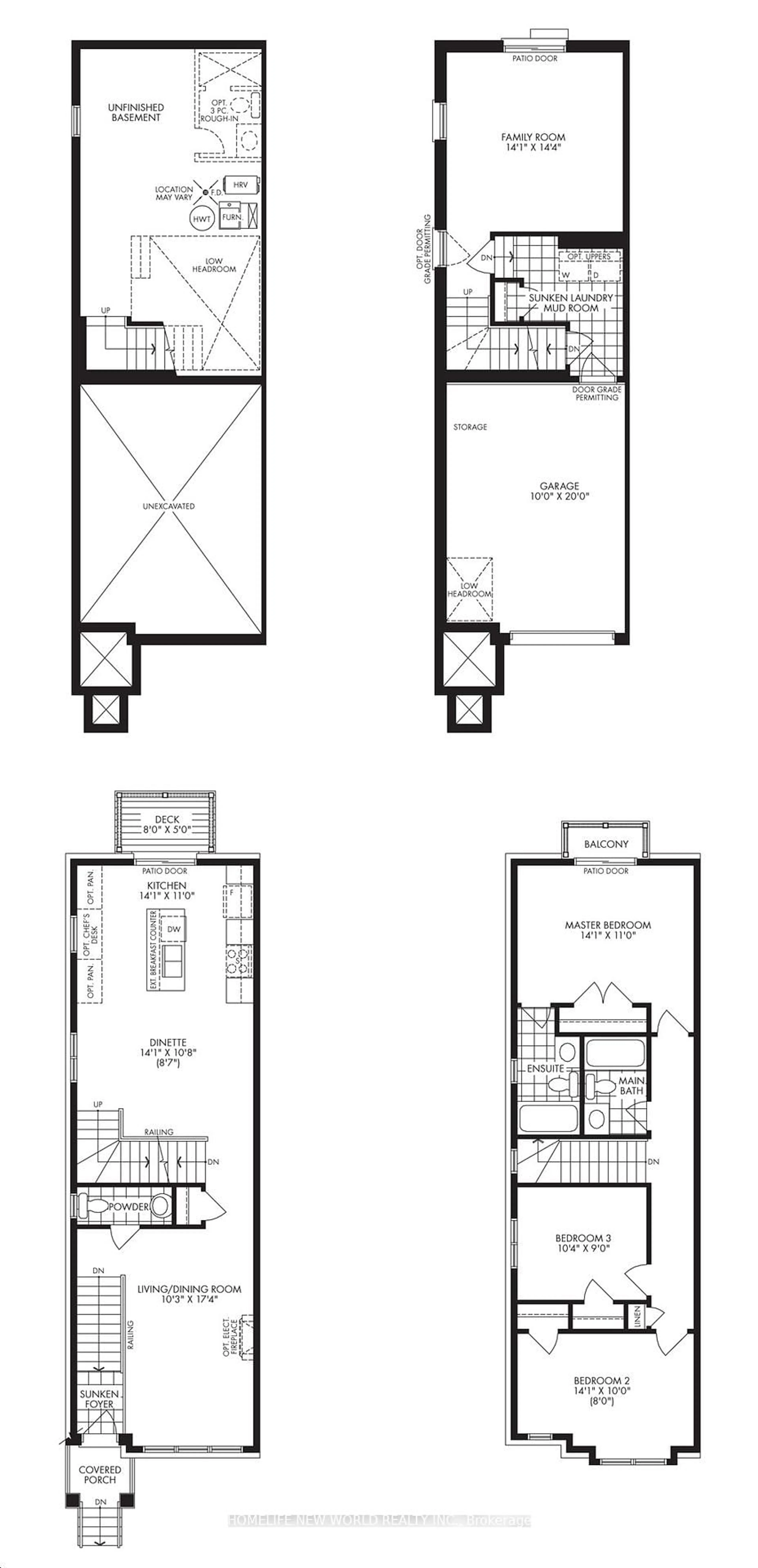 Floor plan for 777 Kootenay Path, Oshawa Ontario L1H 0A7