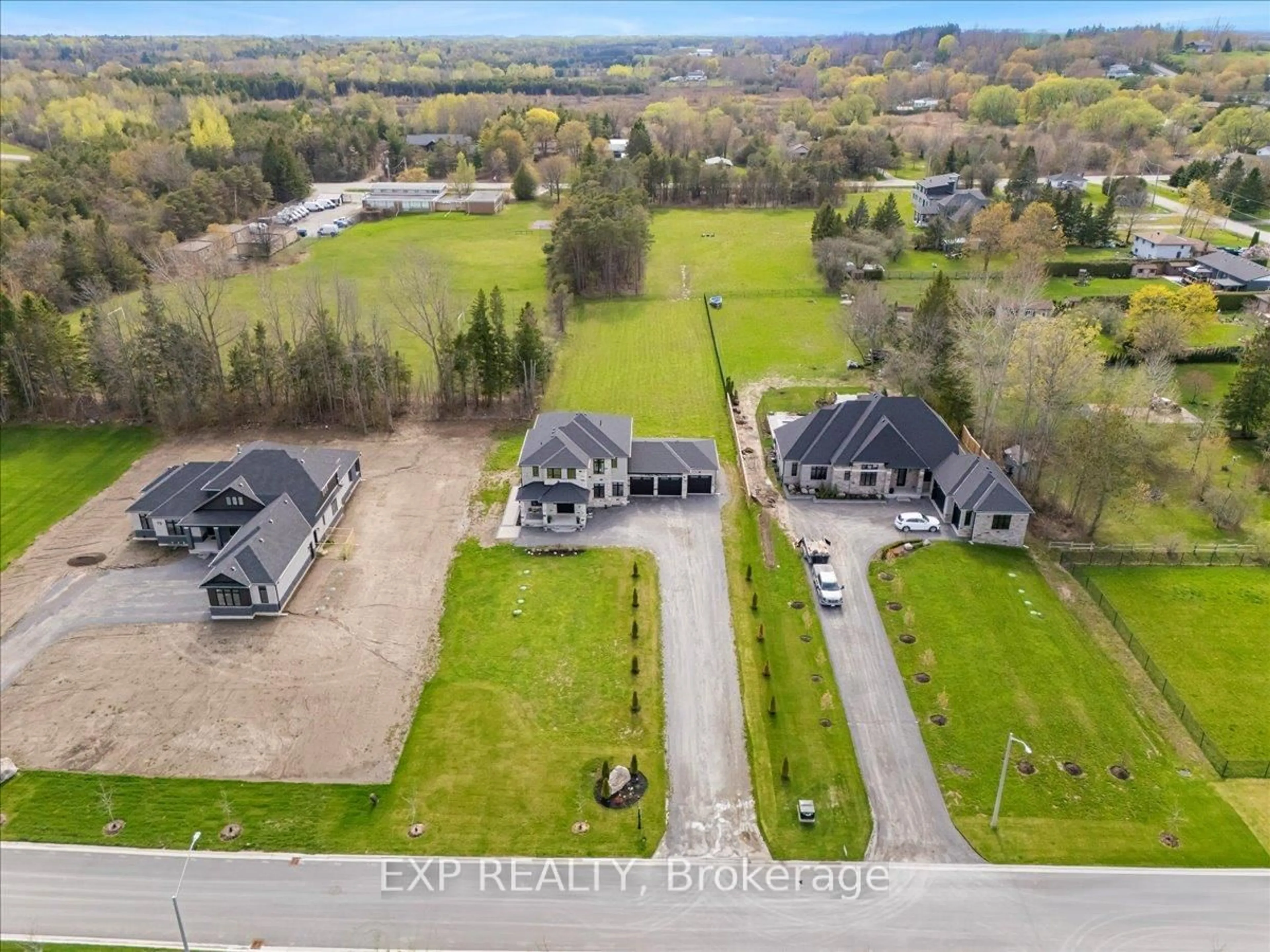 A pic from outside/outdoor area/front of a property/back of a property/a pic from drone, water/lake/river/ocean view for 79 Charles Tilley Cres, Clarington Ontario L0A 1J0