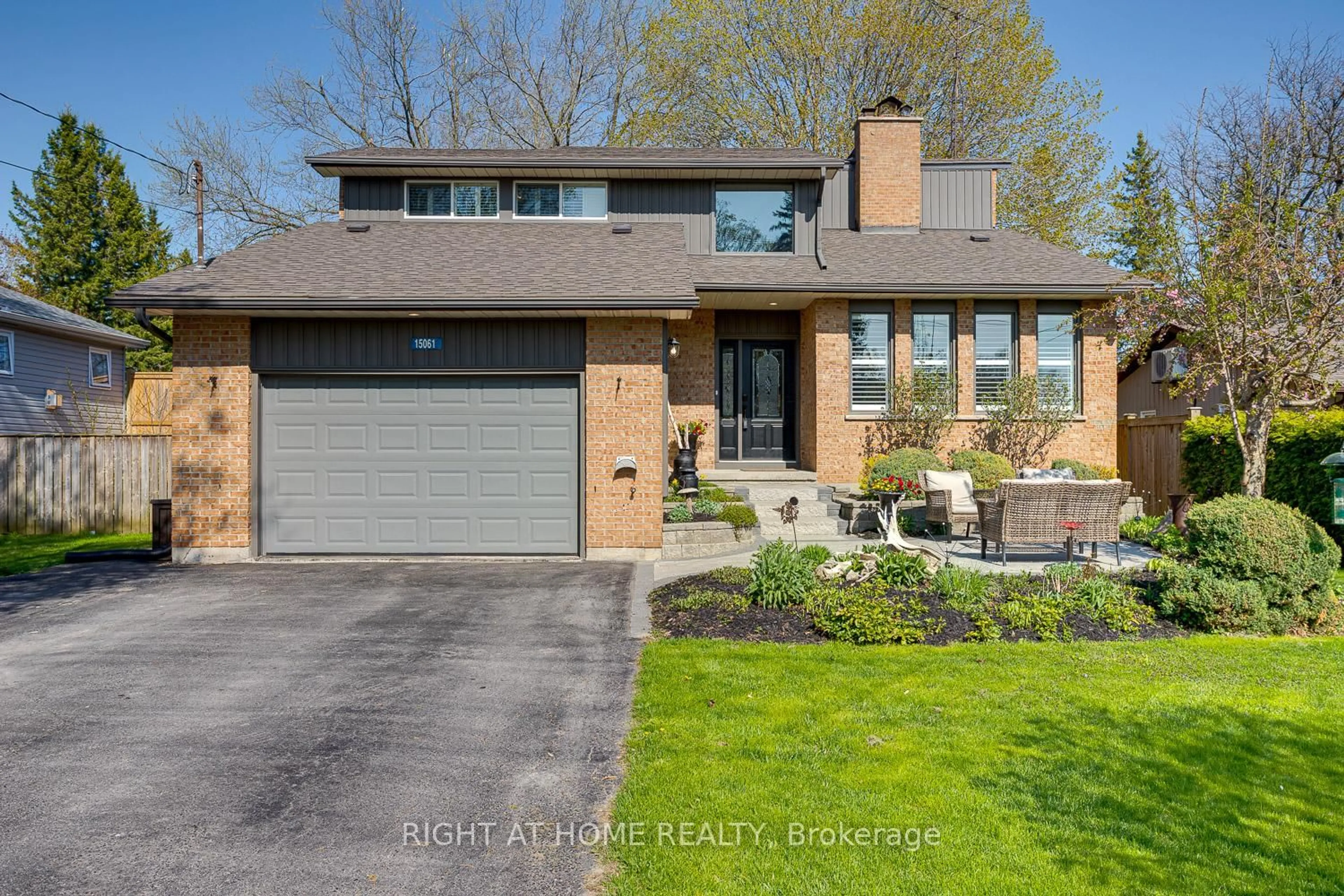 Home with brick exterior material, street for 15061 Old Simcoe Rd, Scugog Ontario L9L 1K4