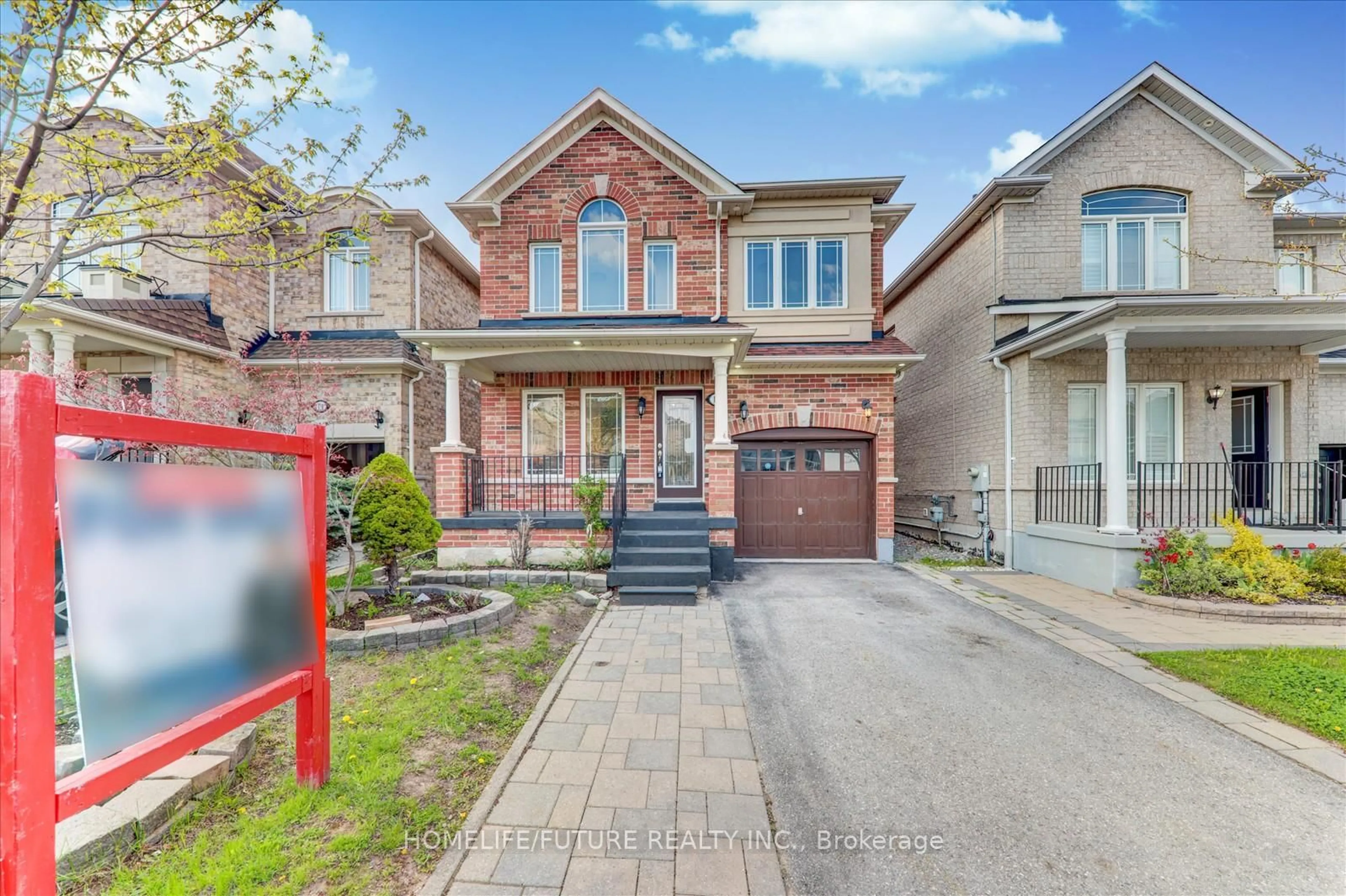 Home with brick exterior material, street for 16 Barden Cres, Ajax Ontario L1Z 2A8