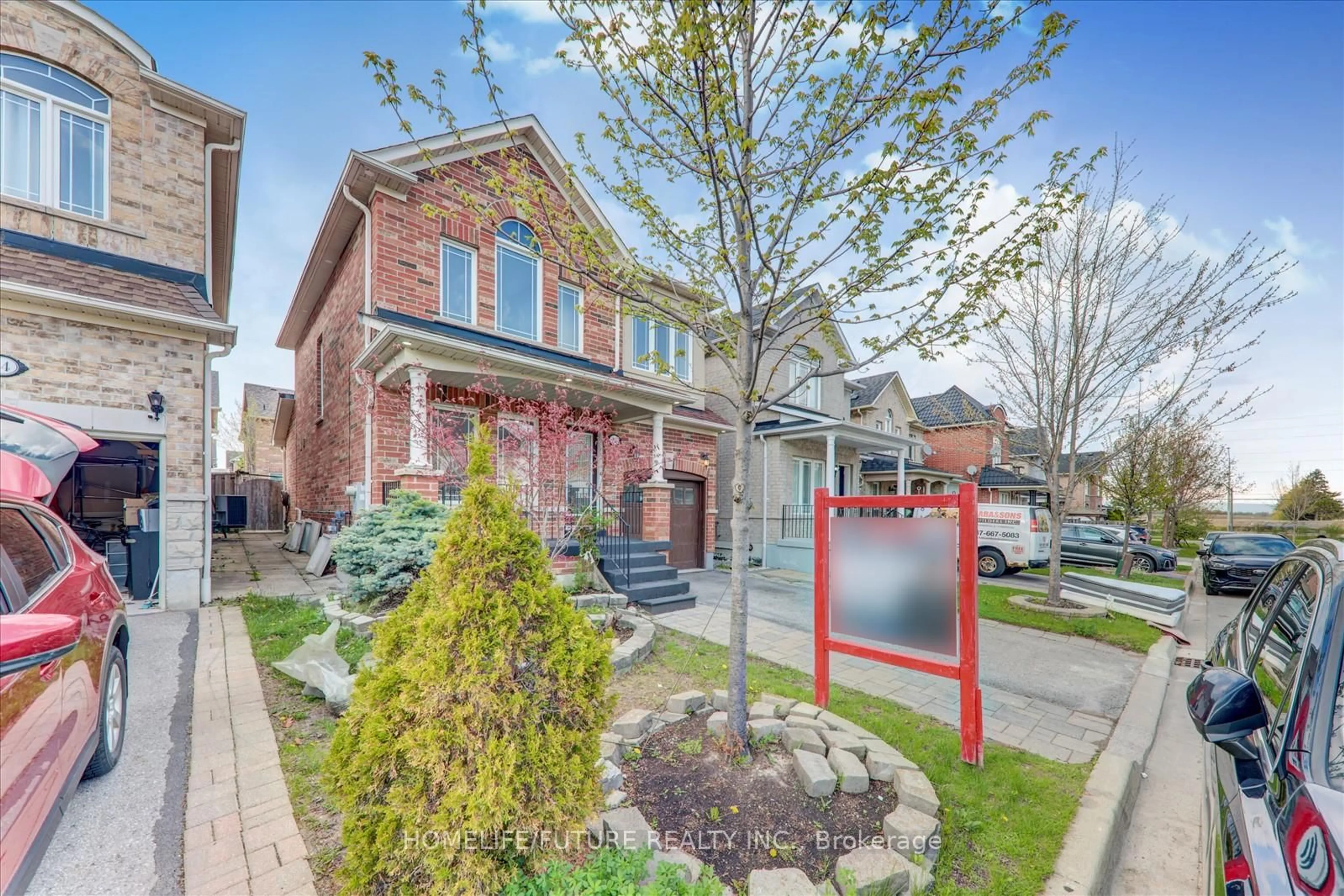 Home with brick exterior material, street for 16 Barden Cres, Ajax Ontario L1Z 2A8