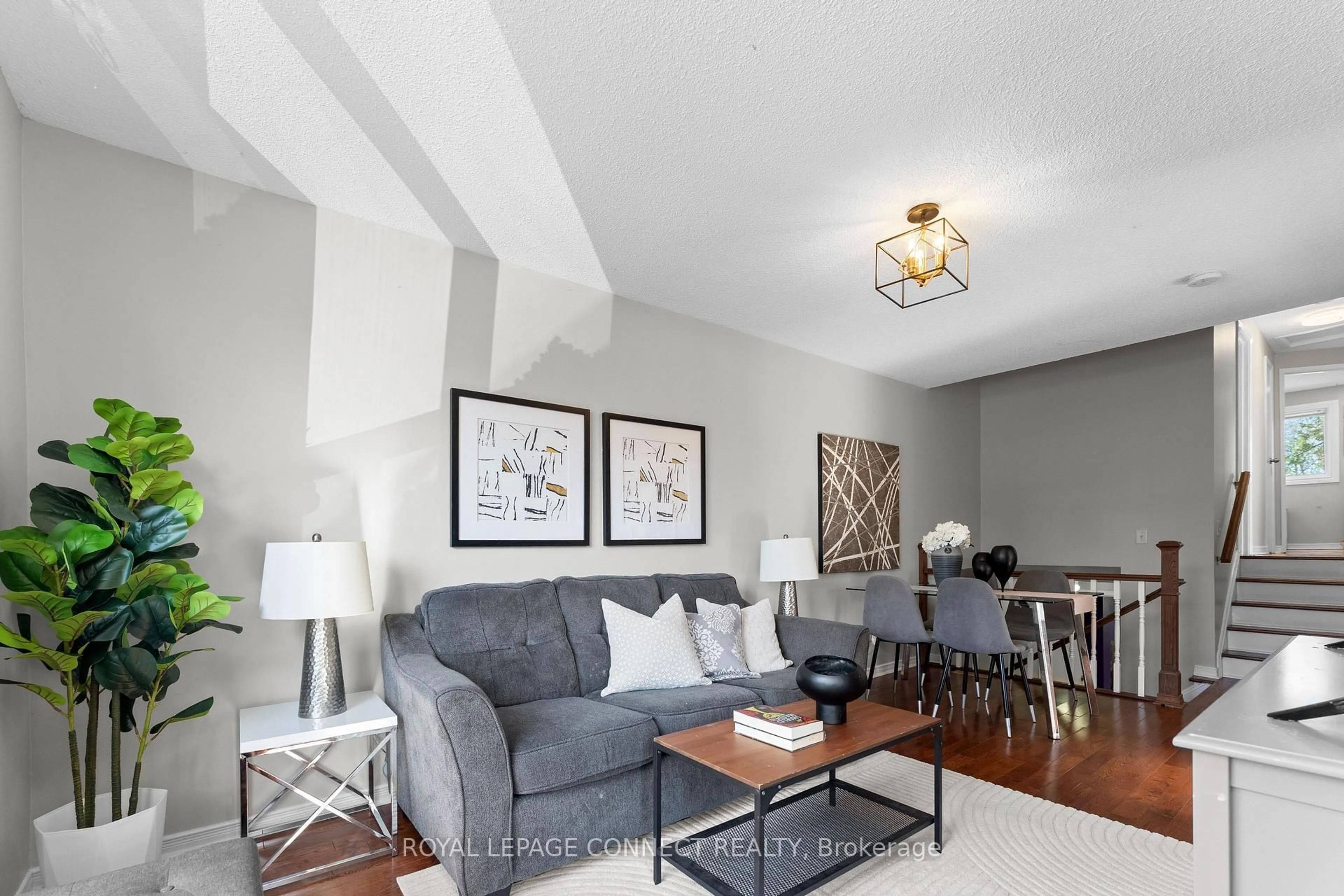 Living room with furniture, unknown for 421 Pompano Crt, Oshawa Ontario L1K 1M9