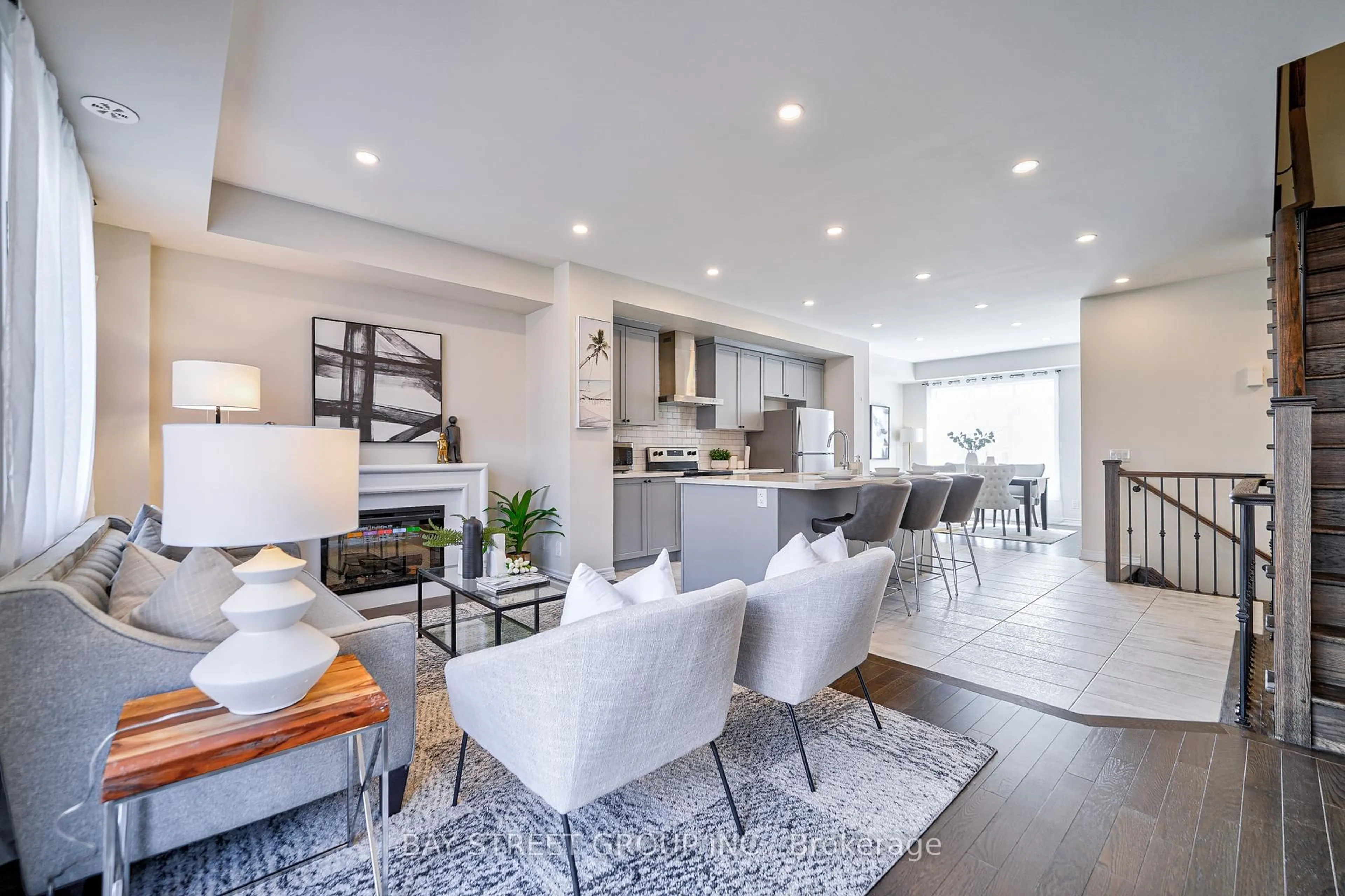Open concept kitchen, unknown for 86 Dorian Dr, Whitby Ontario L1P 0L6