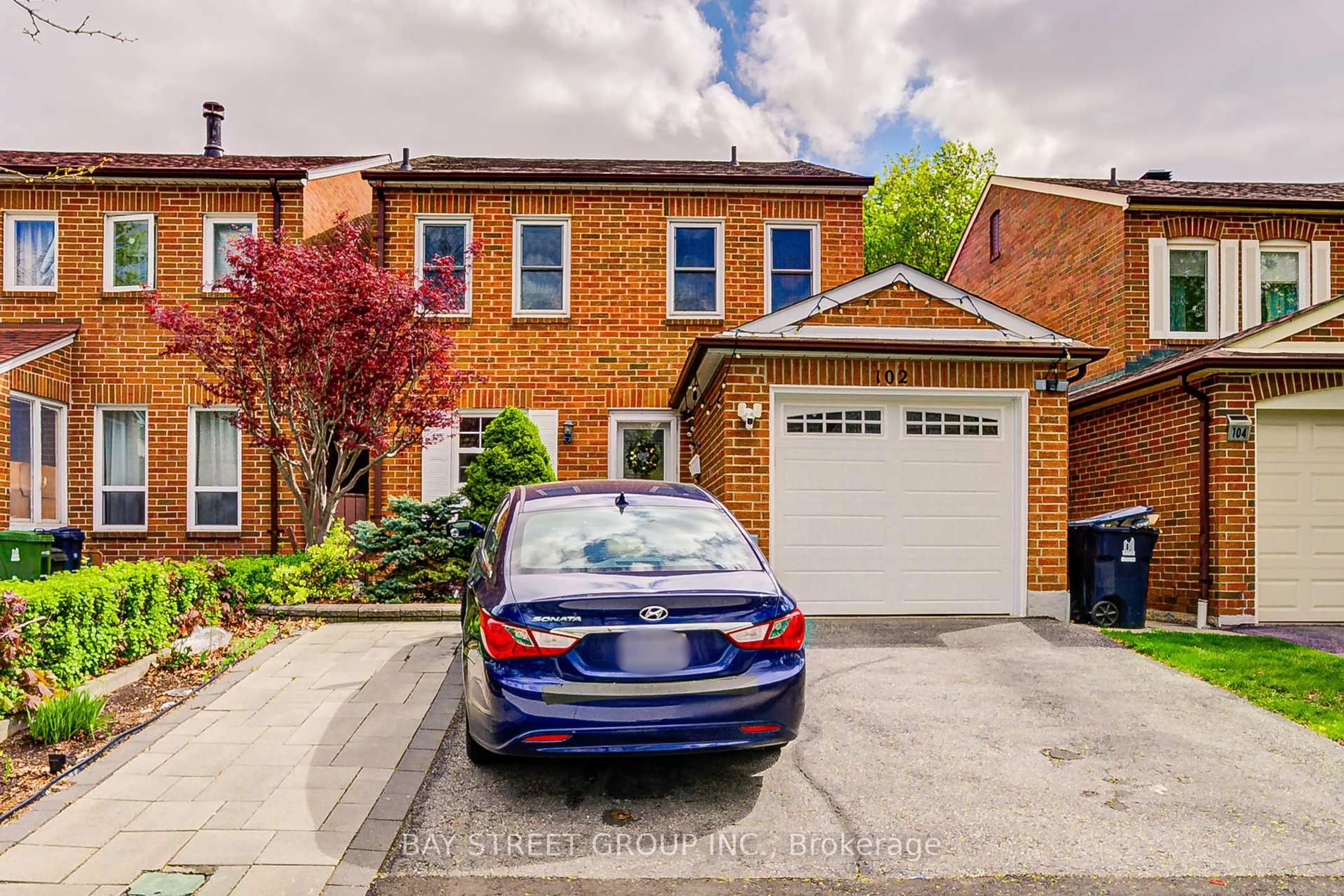 Home with brick exterior material, street for 102 Mossbrook Cres, Toronto Ontario M1W 2W9