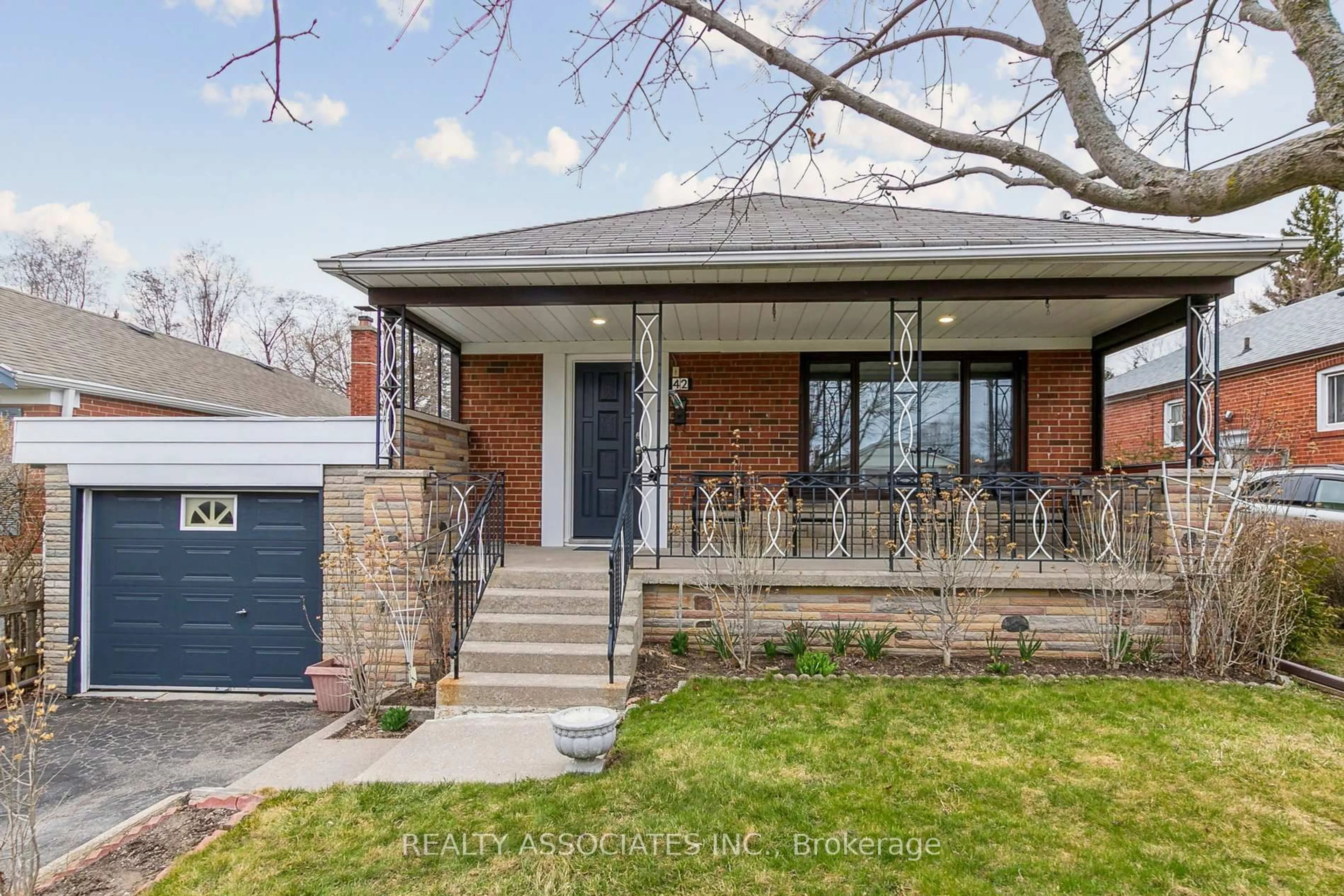Home with brick exterior material, street for 42 Fraserton Cres, Toronto Ontario M1J 1S8