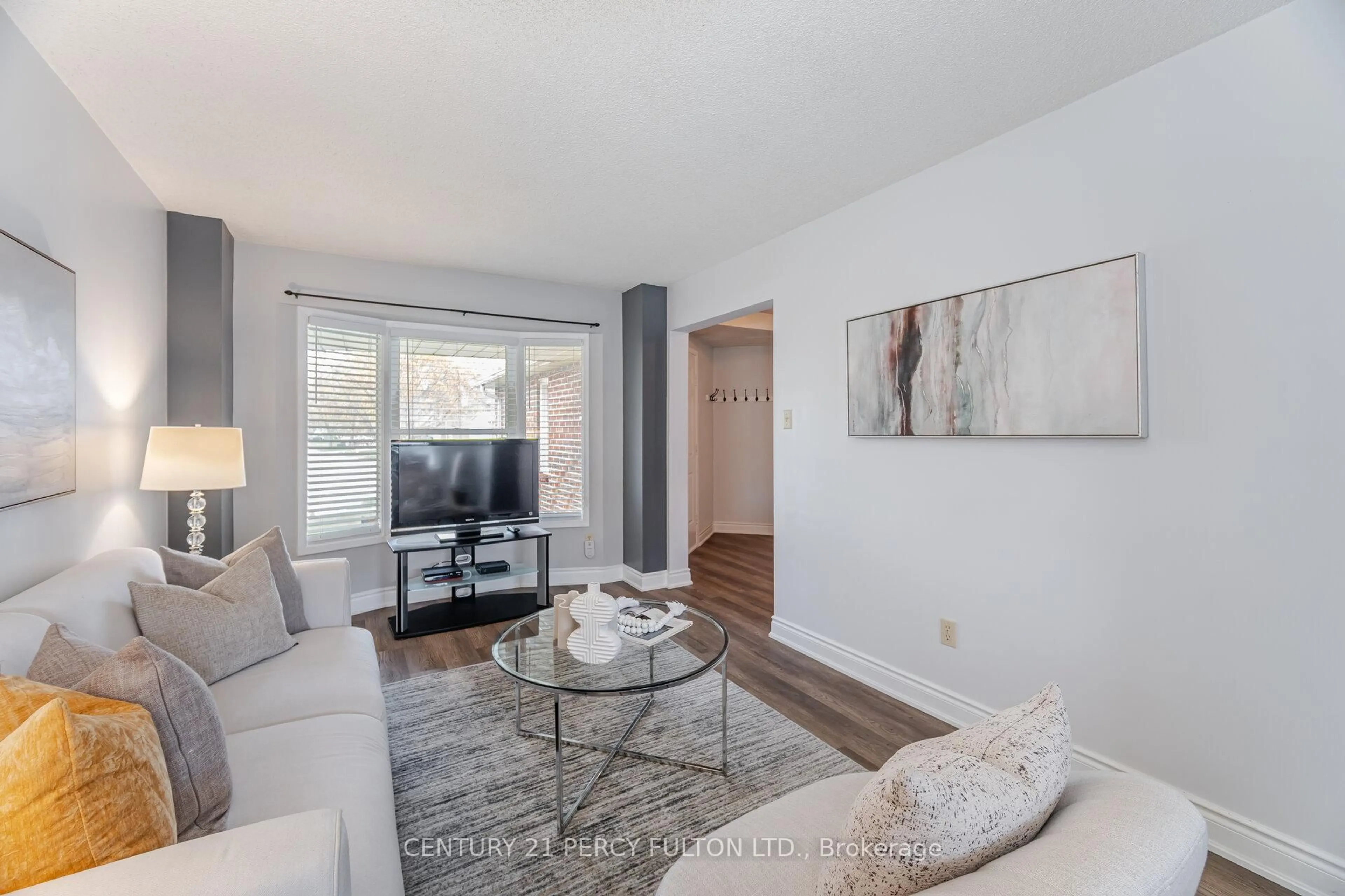 Living room with furniture, unknown for 28 Noake Cres, Ajax Ontario L1T 3L4