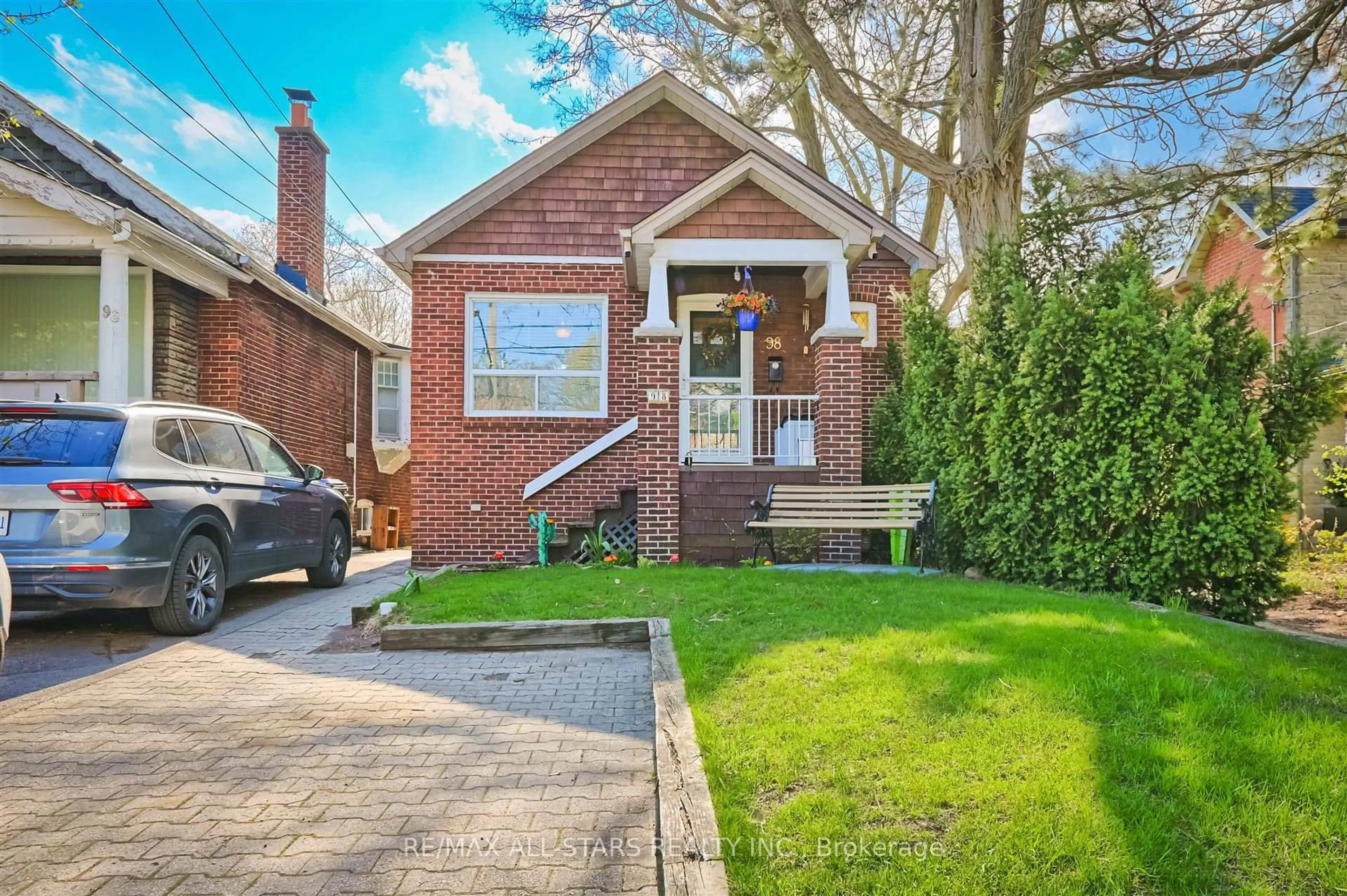 Home with brick exterior material, street for 98 Victoria Park Ave, Toronto Ontario M4E 3R9