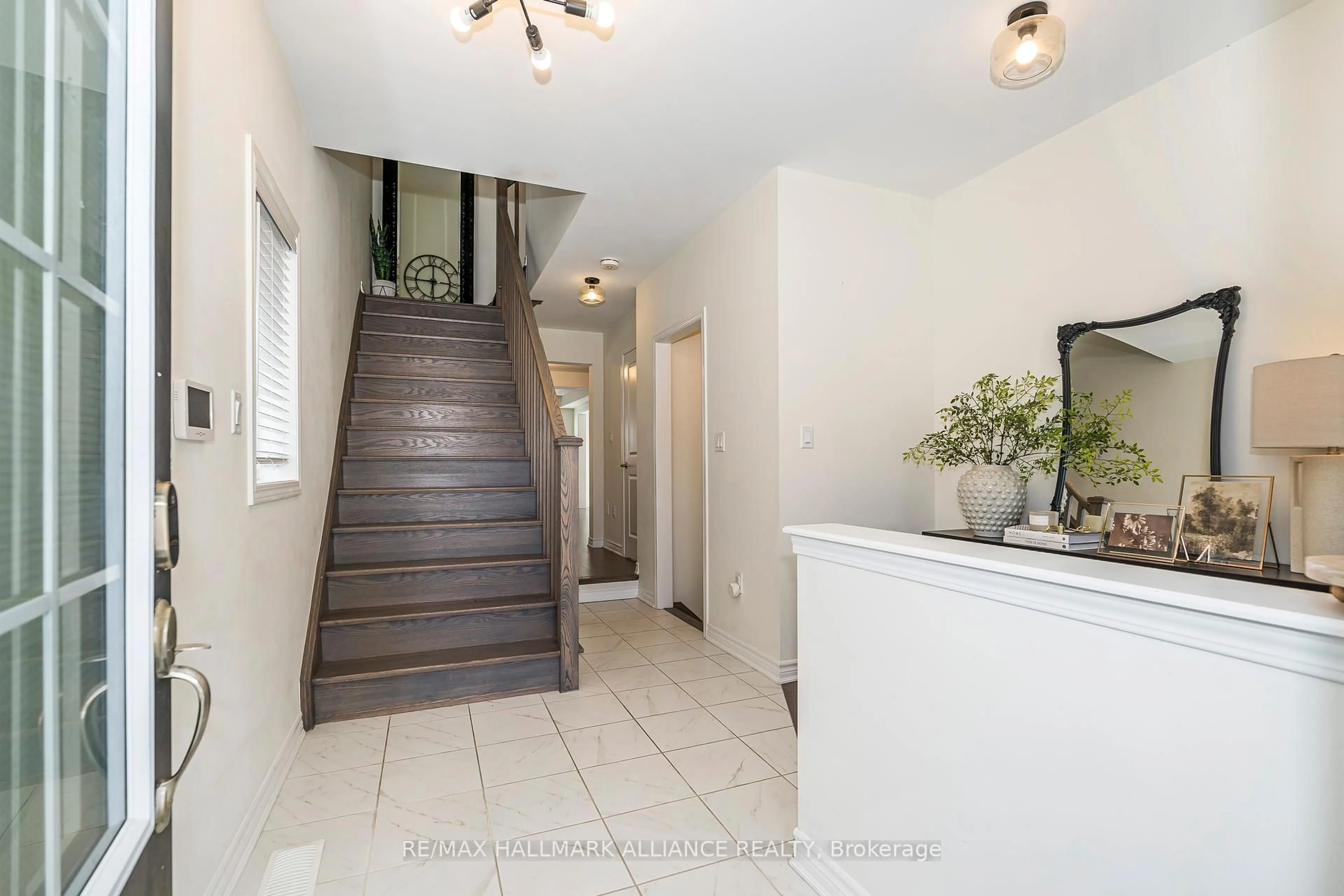 Indoor entryway for 45 George Holley St, Whitby Ontario L1P 0G4