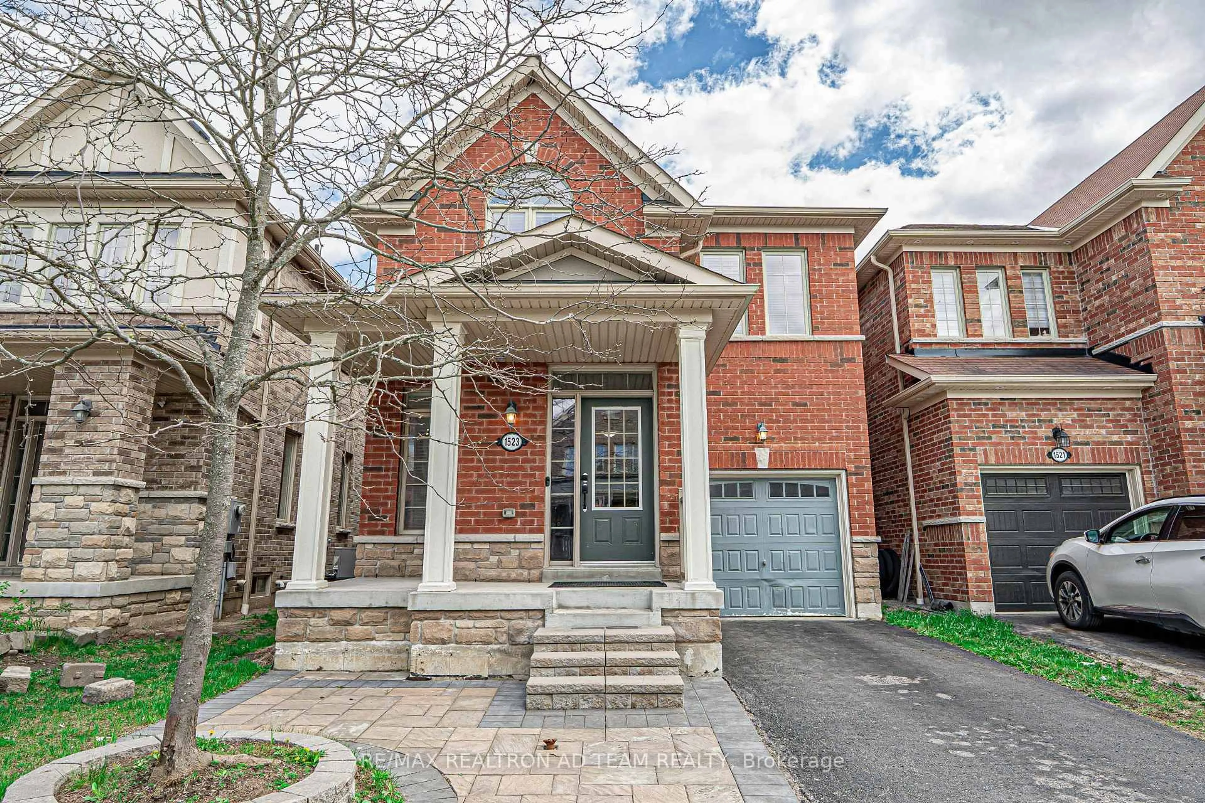 Home with brick exterior material, street for 1523 Elmsley Dr, Pickering Ontario L1X 0B5
