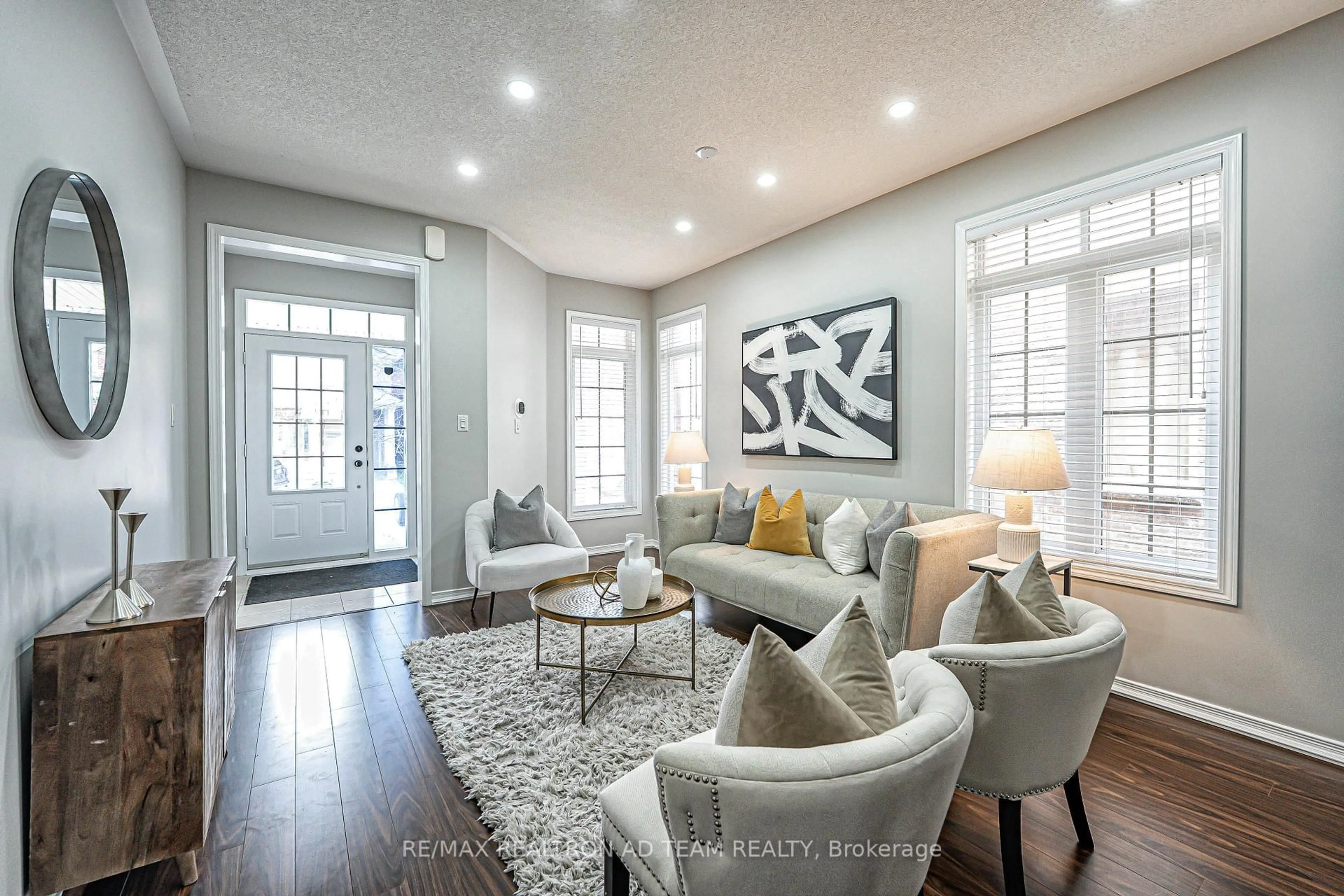 Living room with furniture, unknown for 1523 Elmsley Dr, Pickering Ontario L1X 0B5