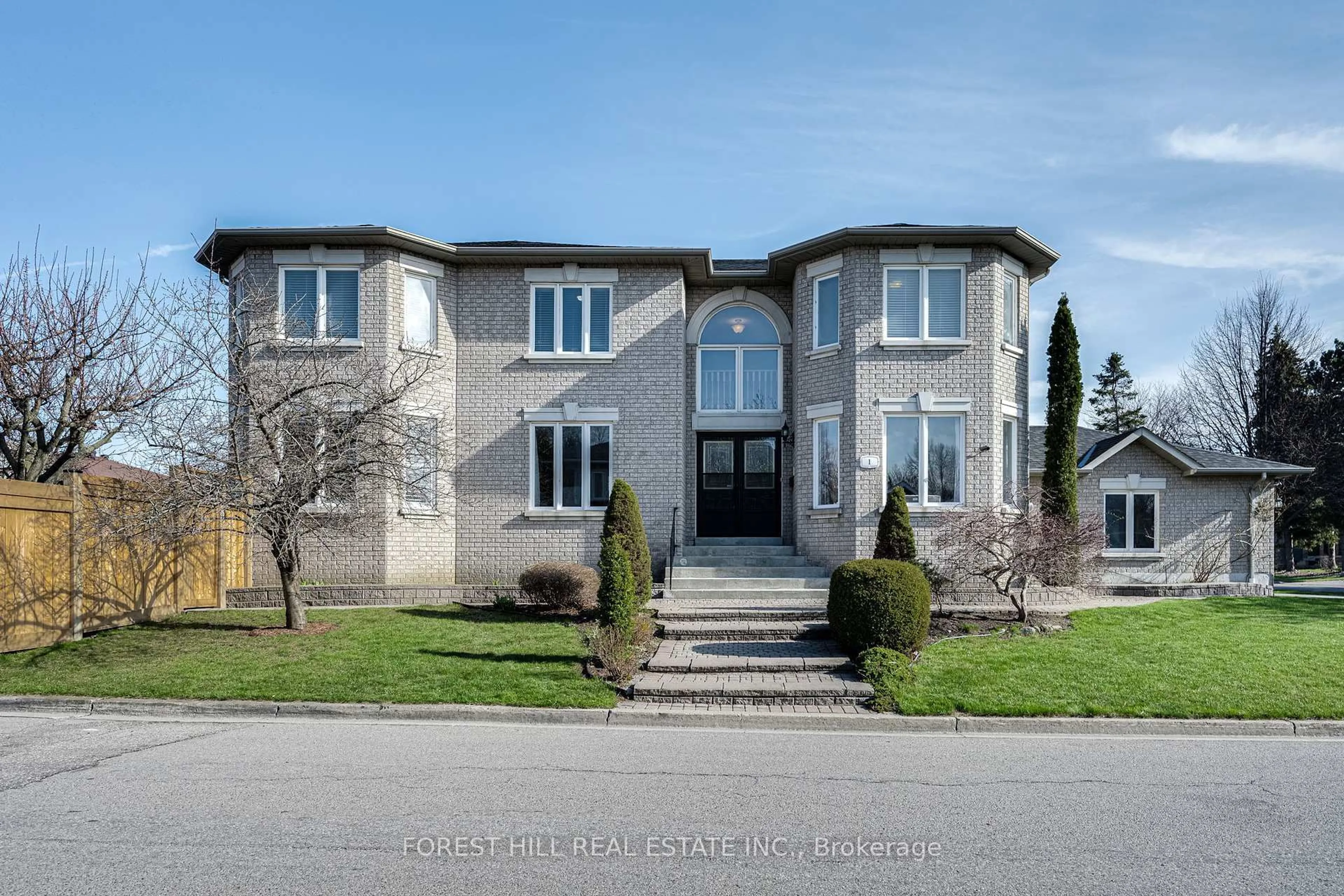 Home with brick exterior material, street for 1 Karina Rd, Toronto Ontario M1C 5H9