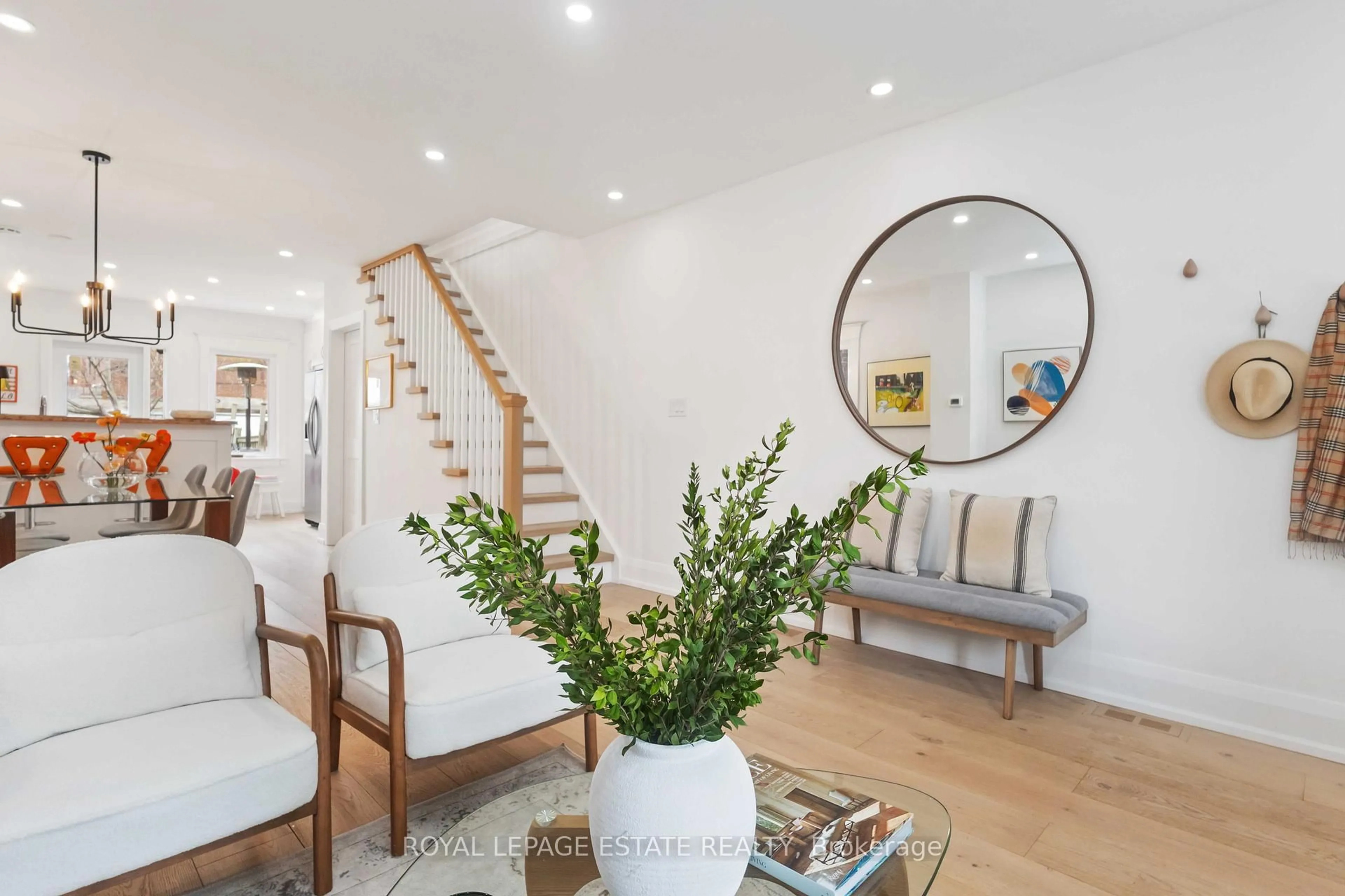 Indoor entryway for 42 Chatham Ave, Toronto Ontario M4J 1K6