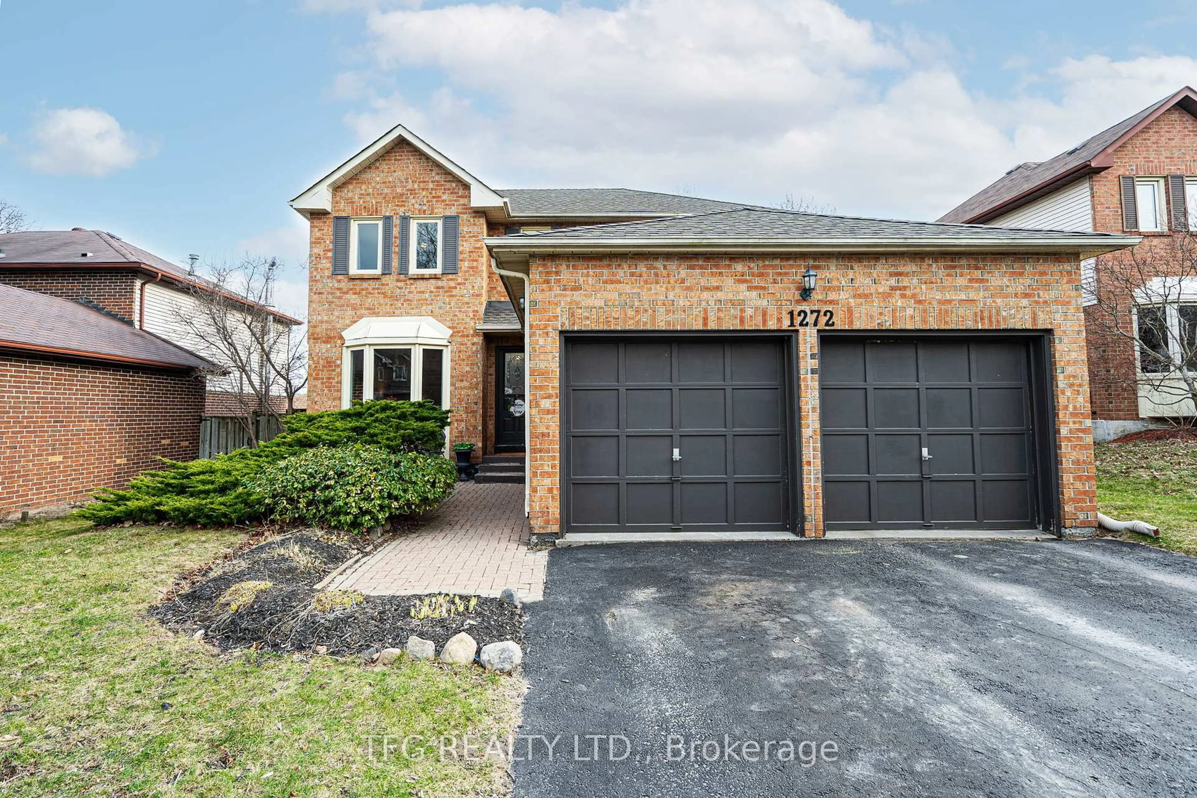 Home with brick exterior material, street for 1272 Maple Ridge Dr, Pickering Ontario L1X 1H5