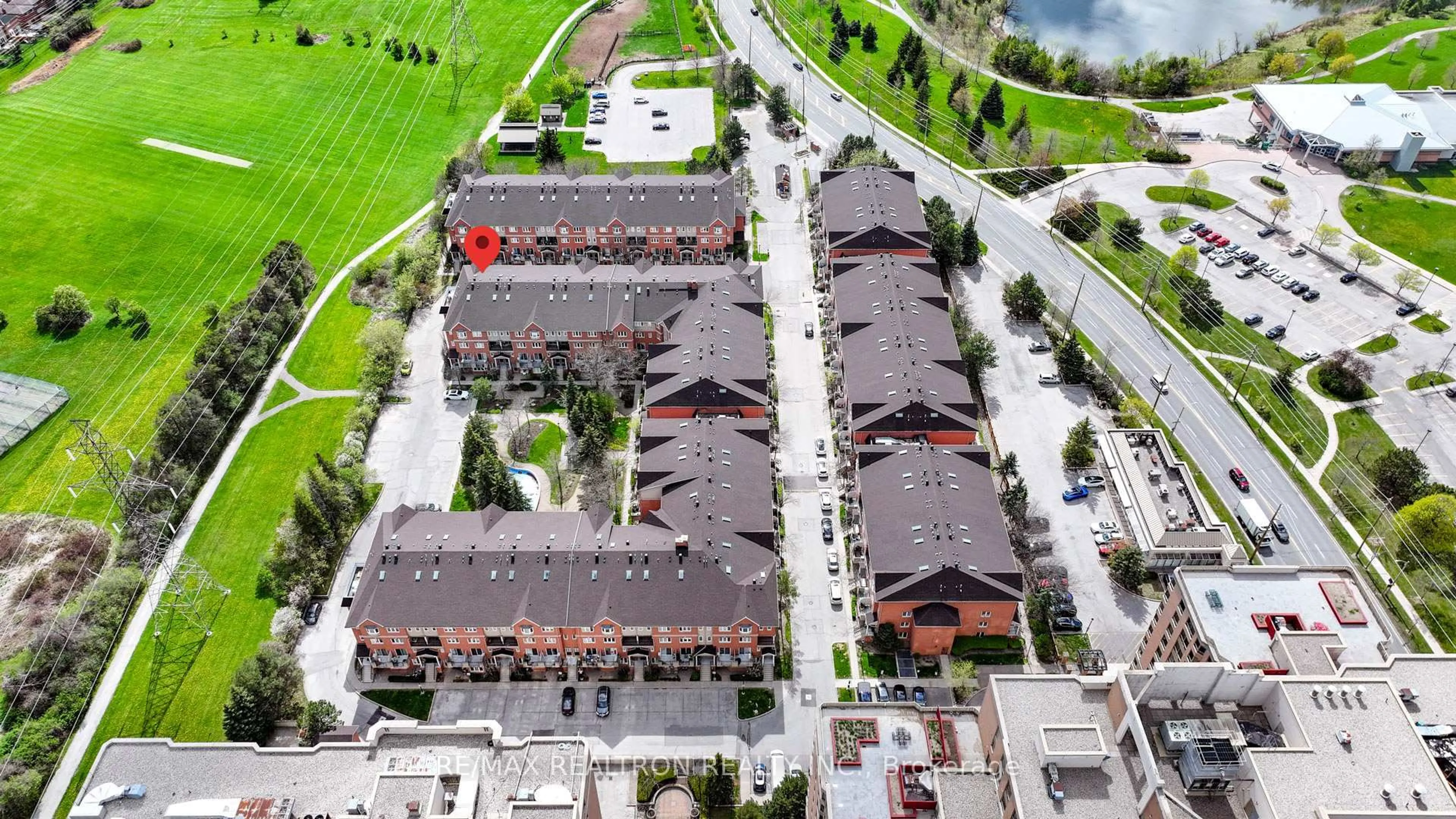 A pic from outside/outdoor area/front of a property/back of a property/a pic from drone, unknown for 1881 Mcnicoll Ave #601, Toronto Ontario M1V 5M2