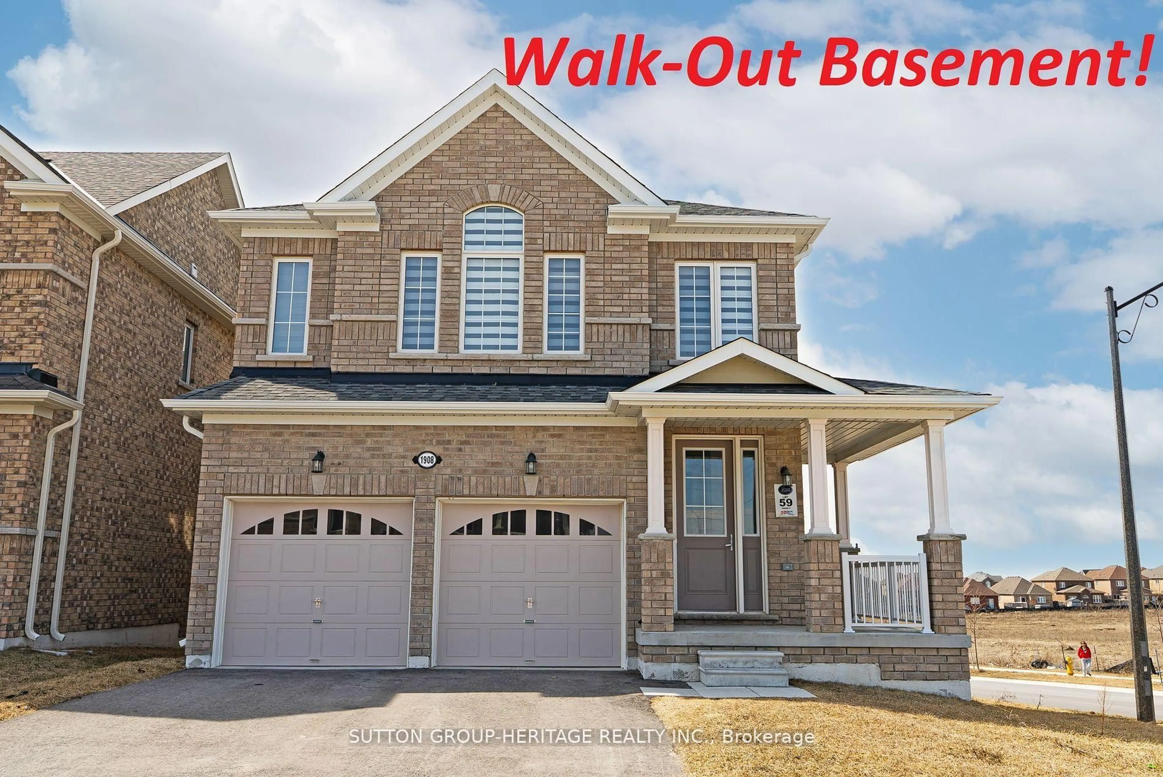 Home with brick exterior material, street for 1908 Fosterbrook St, Oshawa Ontario L1K 3G5