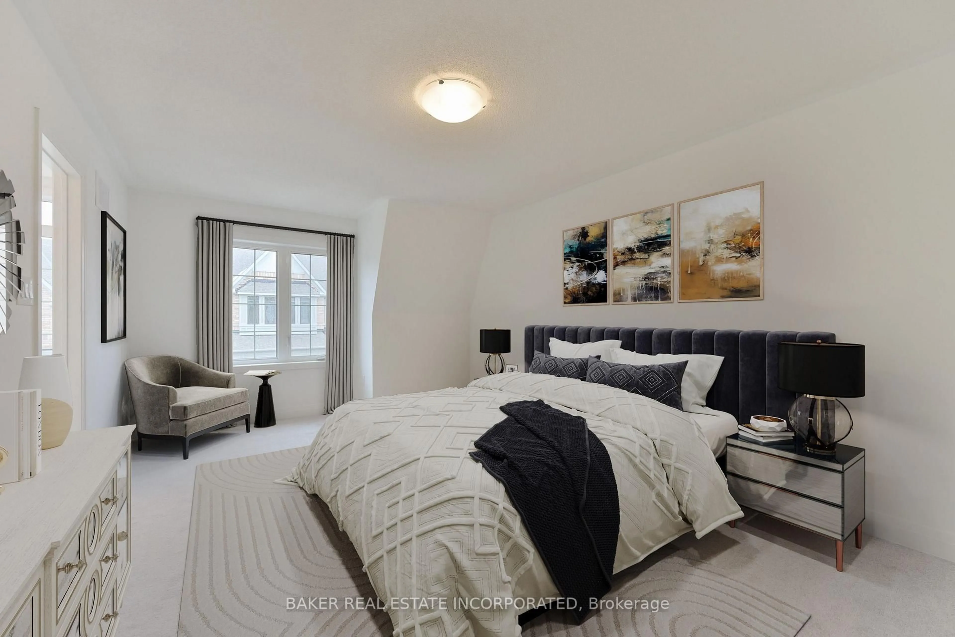 Bedroom with bed, unknown for 10 Calloway Way, Whitby Ontario L1N 0N9