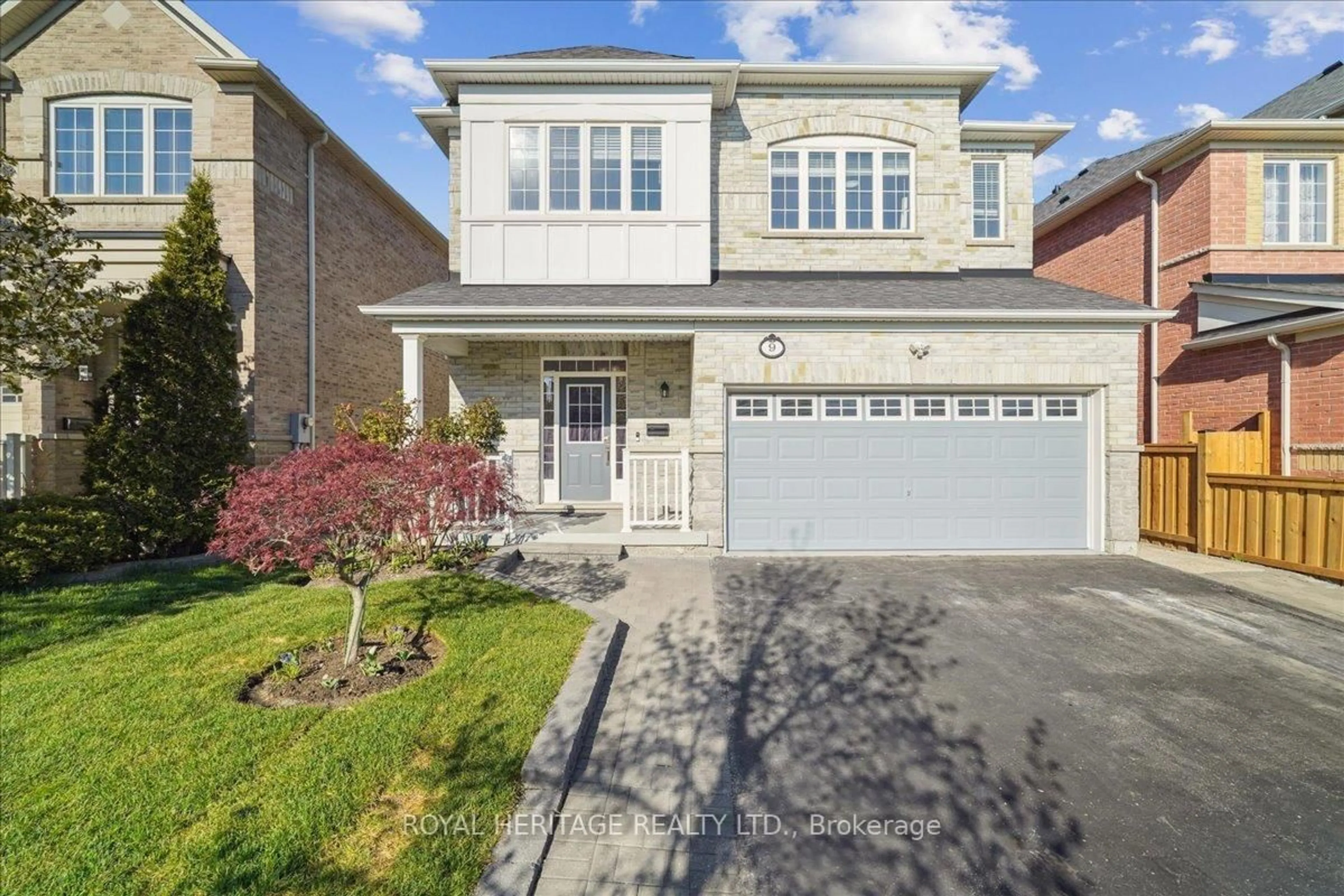 Home with vinyl exterior material, street for 9 Gleneita St, Toronto Ontario M1M 0B6