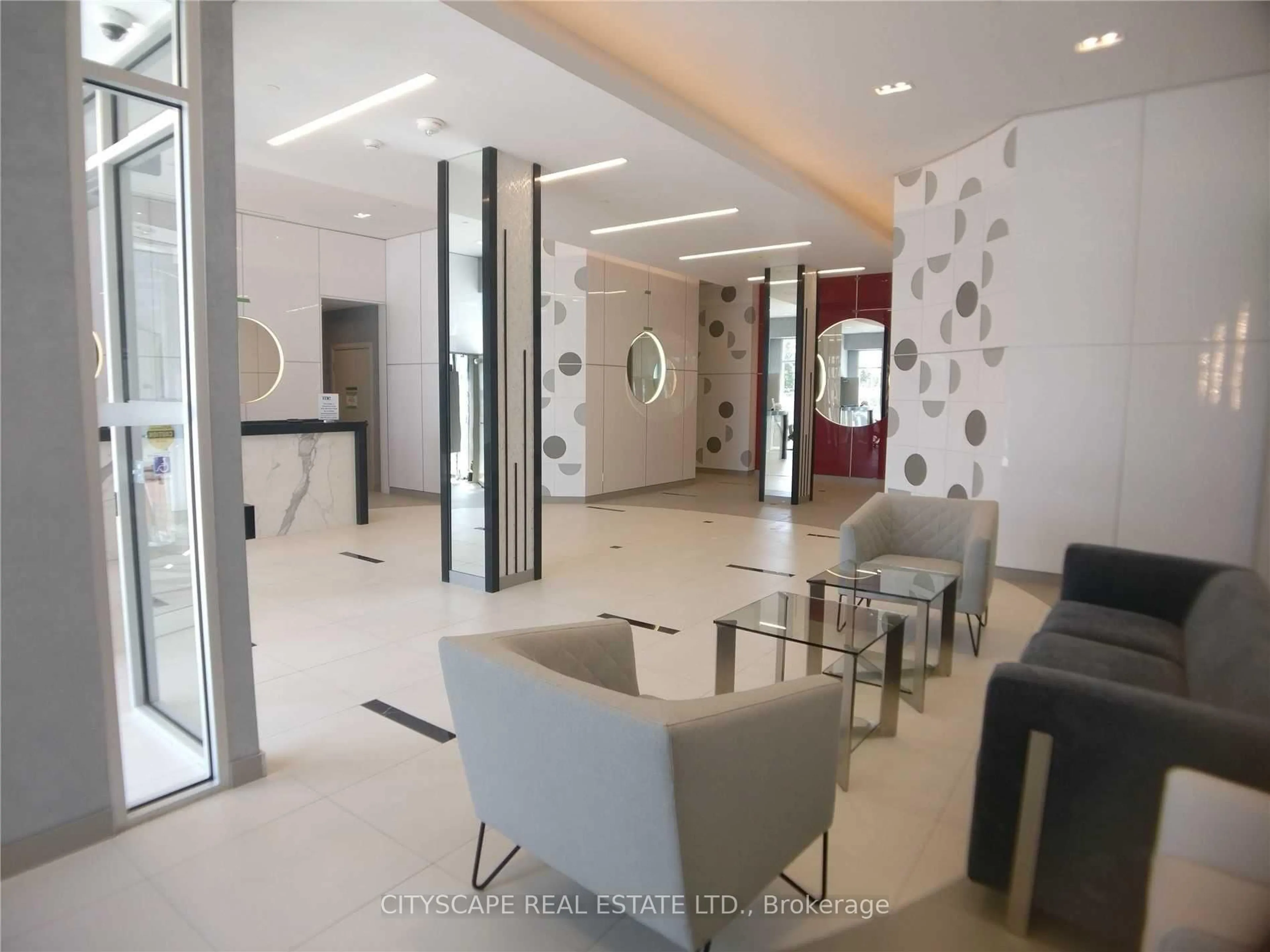 Lobby for 30 MEADOWGLEN Pl #616, Toronto Ontario M1G 0A6