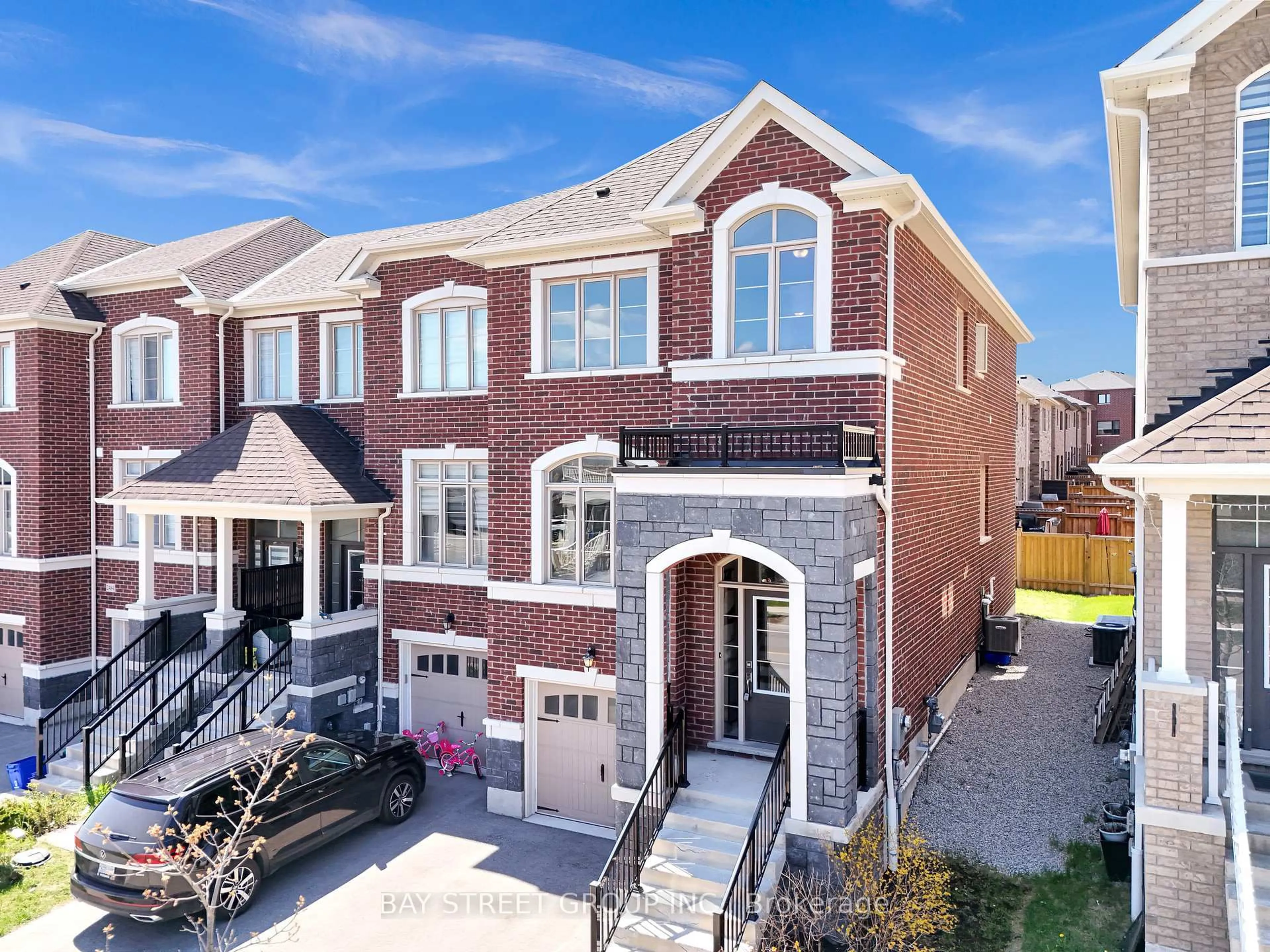 Home with brick exterior material, street for 2488 Hibiscus Dr, Pickering Ontario L1X 0G7