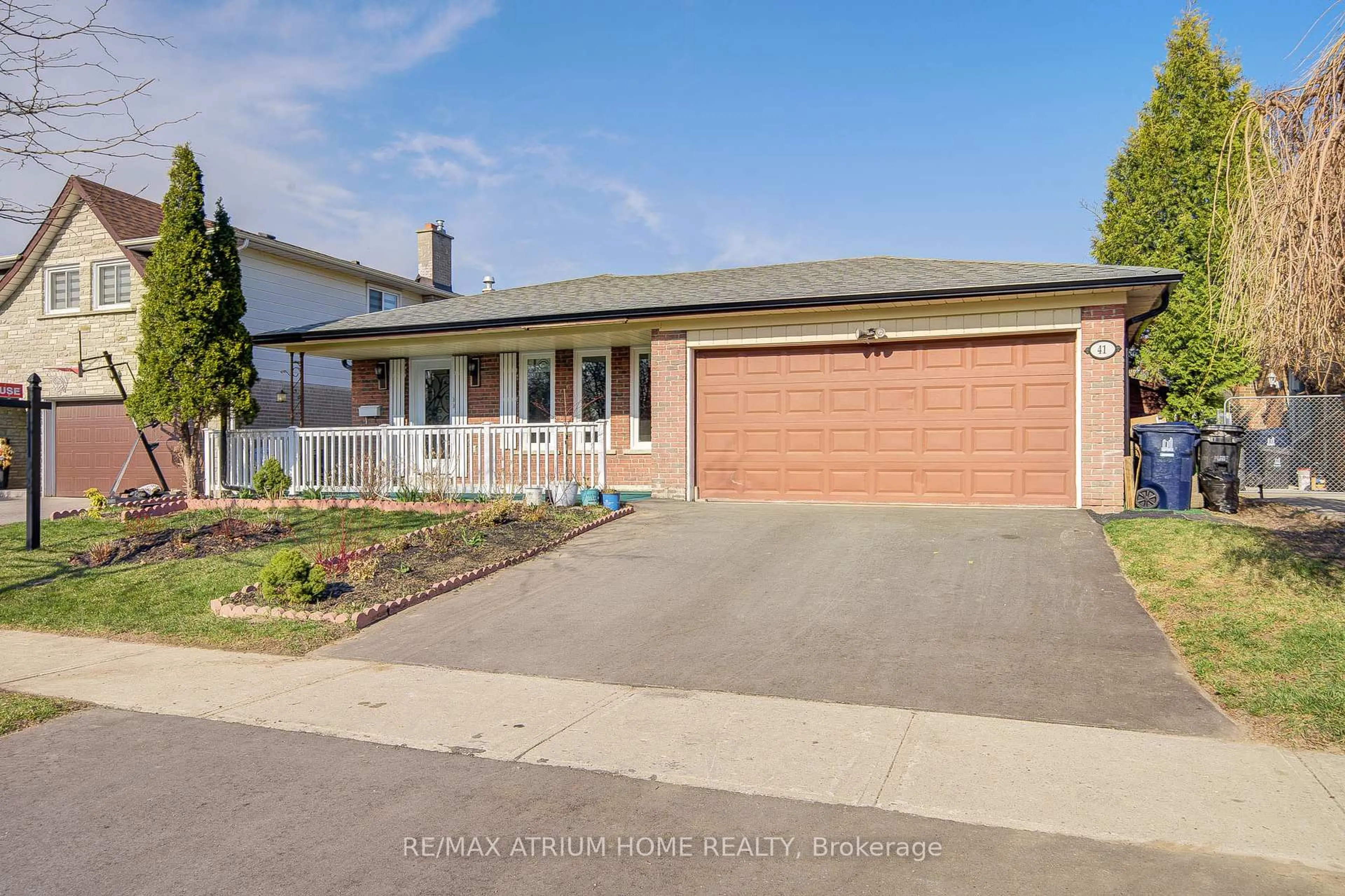 Home with brick exterior material, street for 41 Davisbrook Blvd, Toronto Ontario M1T 2H6