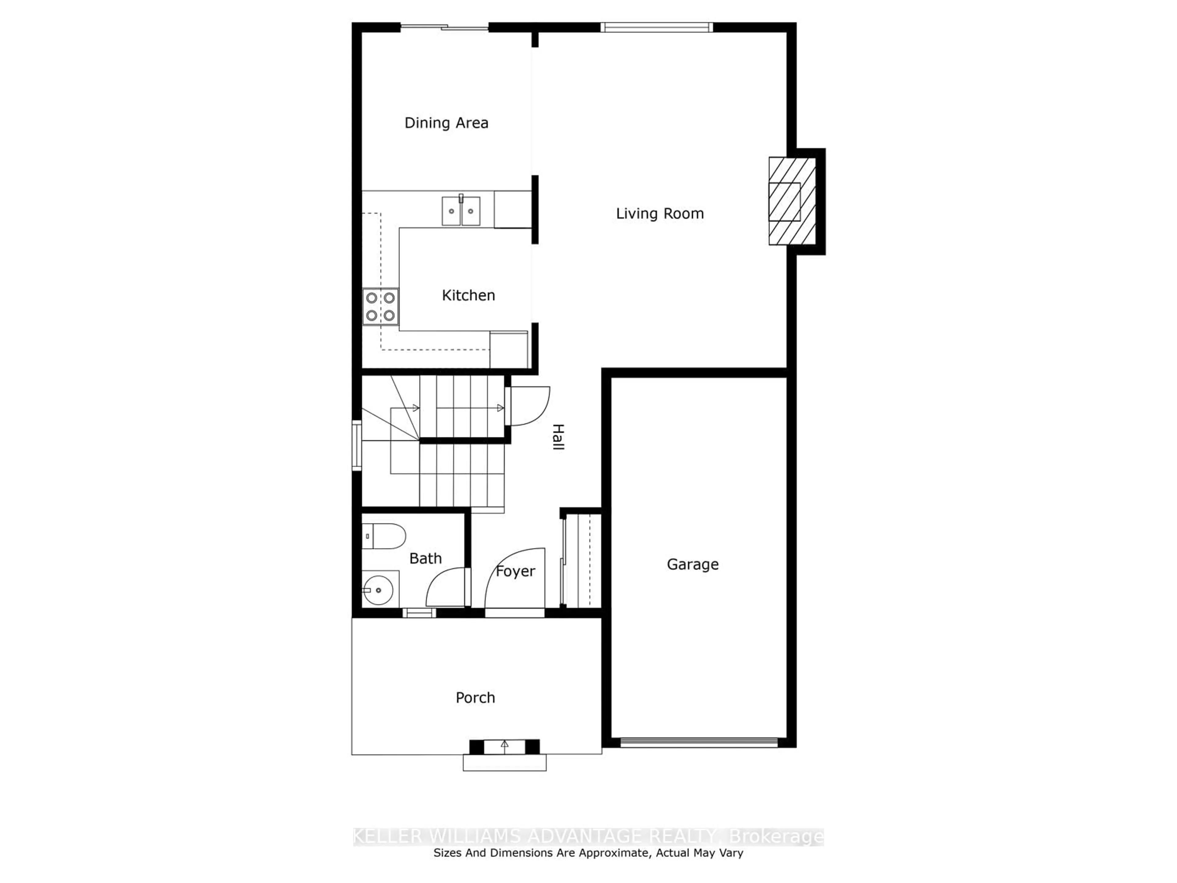 Floor plan for 61 Eastgate Circ, Whitby Ontario L1M 2N4