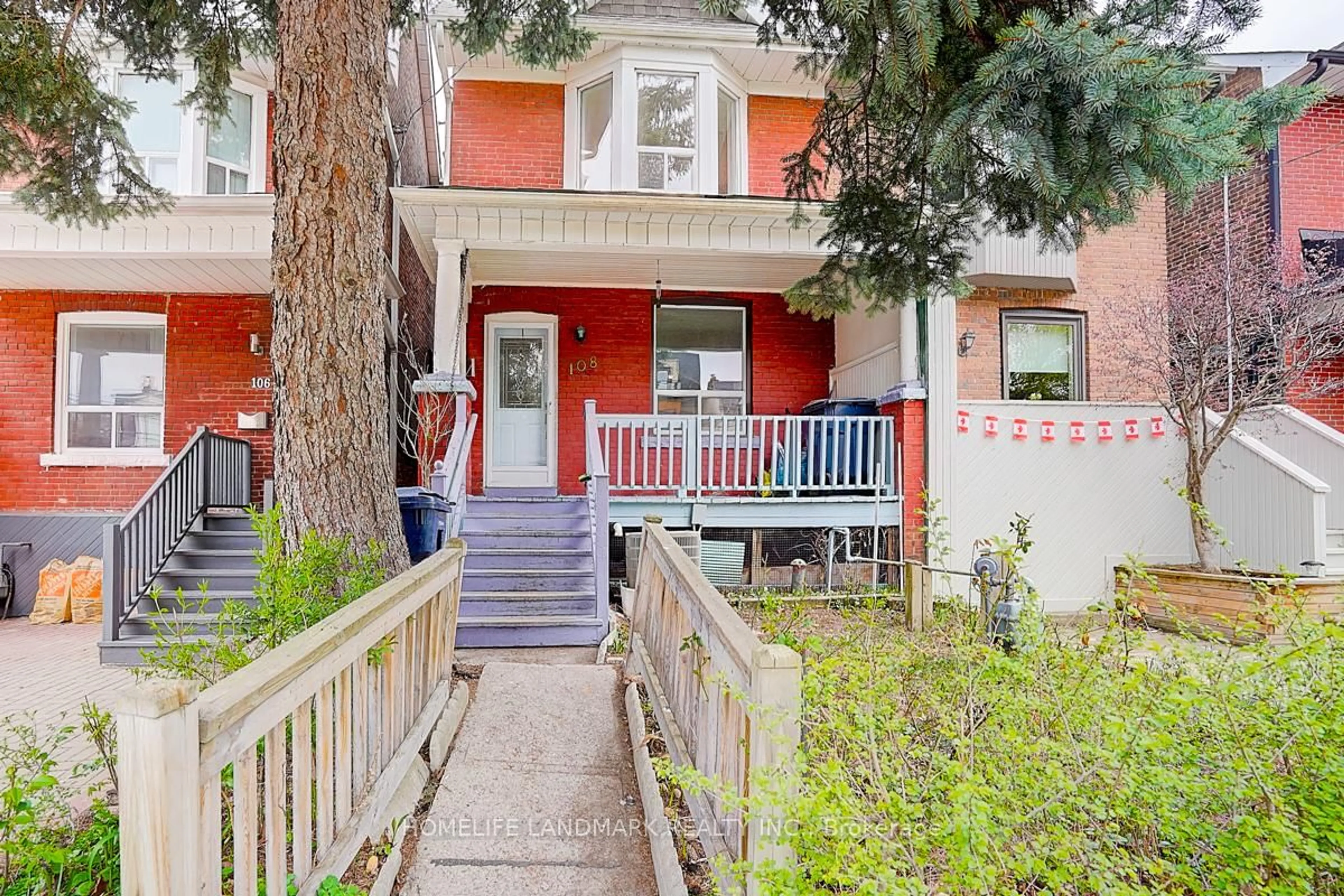 Patio, street for 108 Cambridge Ave, Toronto Ontario M4K 2L6