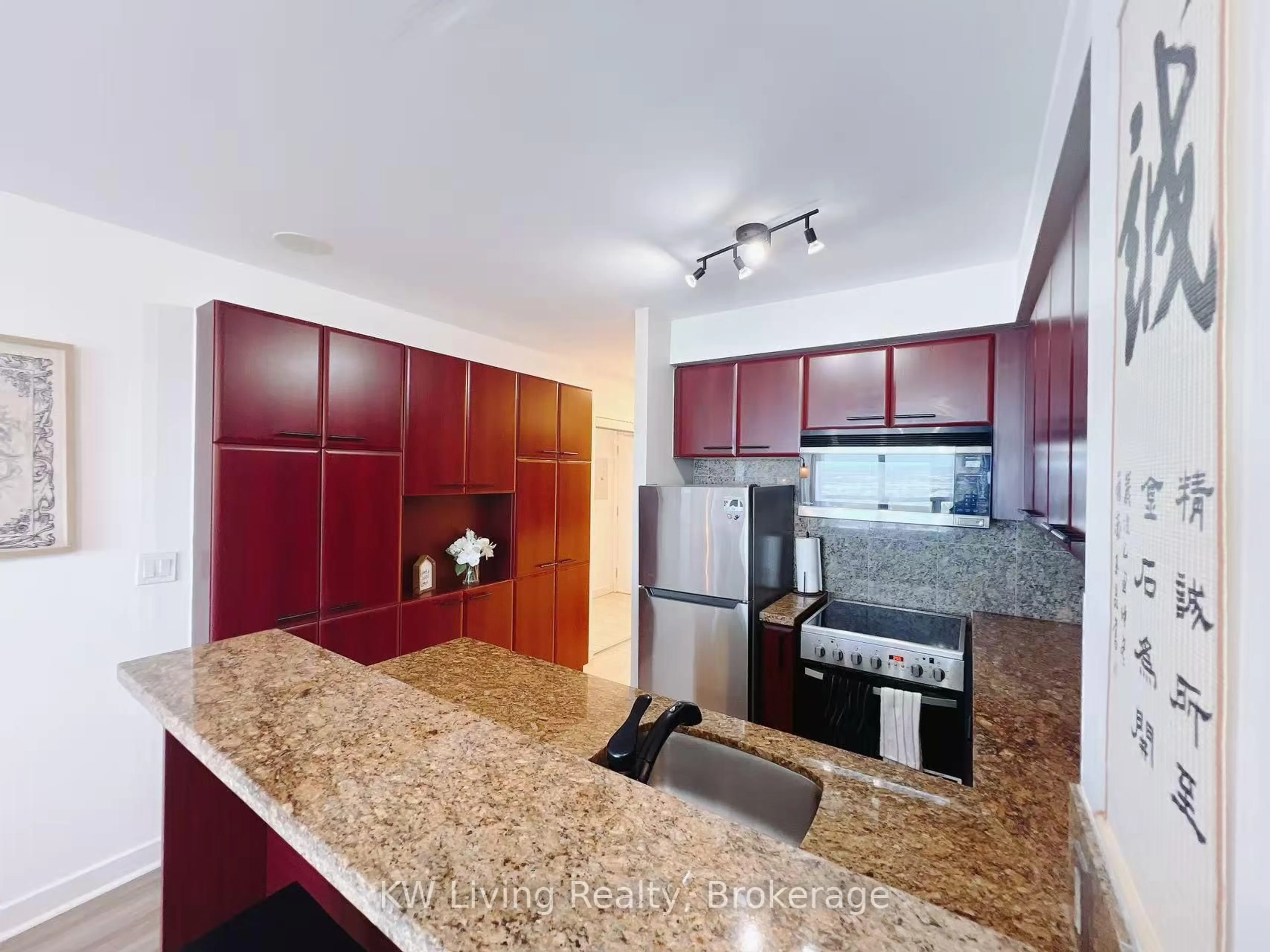 Standard kitchen, unknown for 38 Lee Centre Dr #3502, Toronto Ontario M1H 3J7