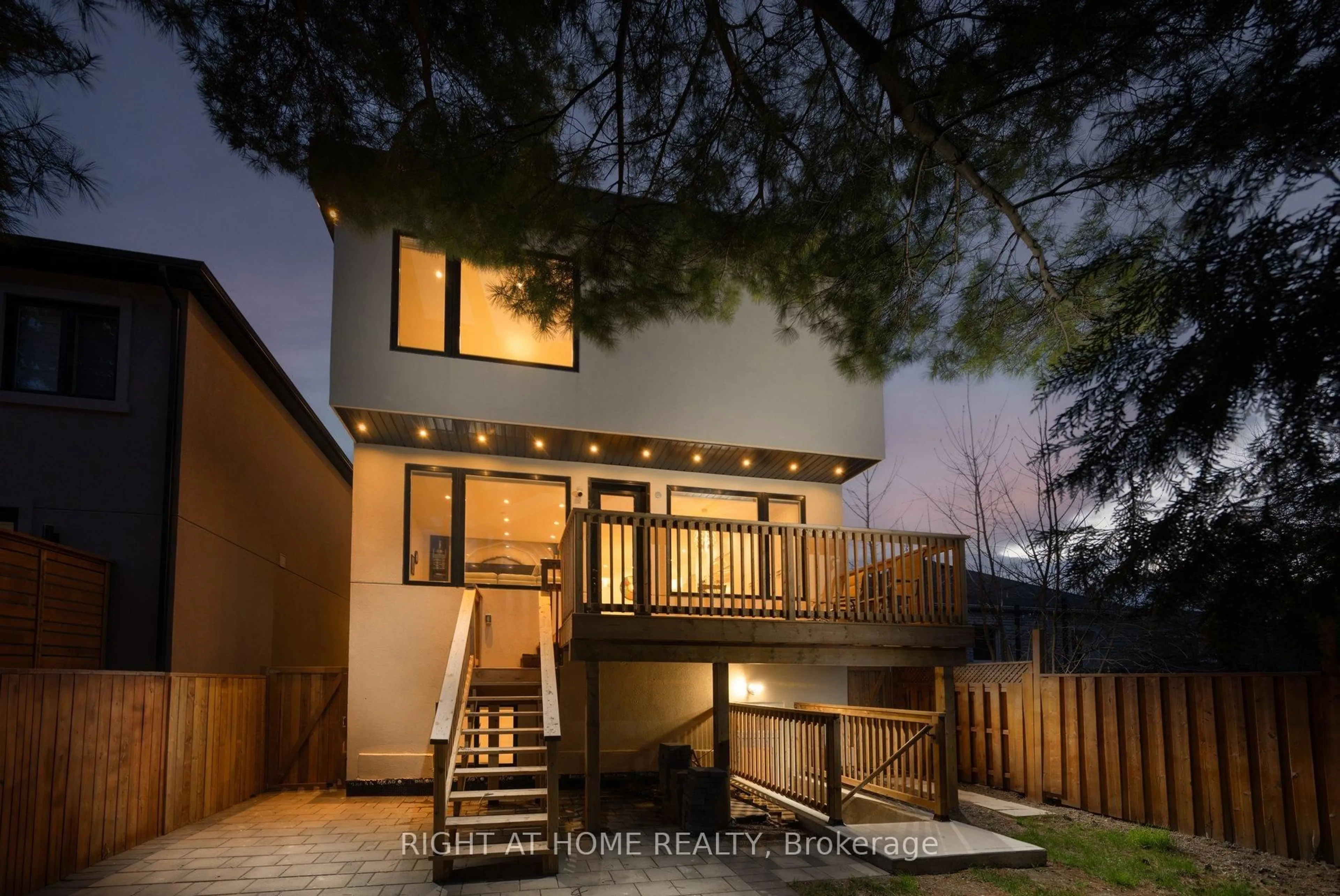 Home with brick exterior material, street for 29 Machockie Rd, Toronto Ontario M4C 3M5