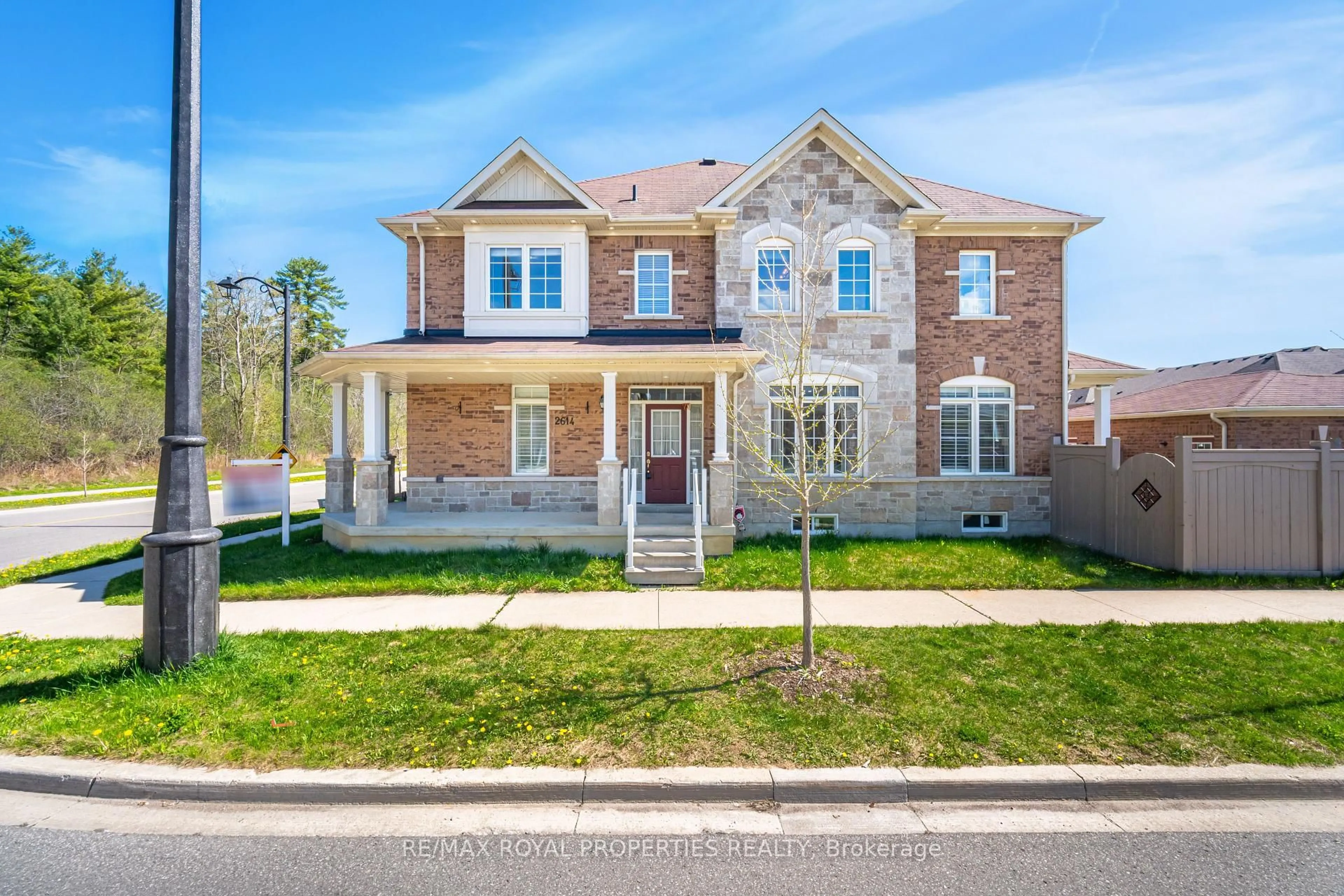 Home with brick exterior material, street for 2614 Trillings Rd, Pickering Ontario L1X 0C9