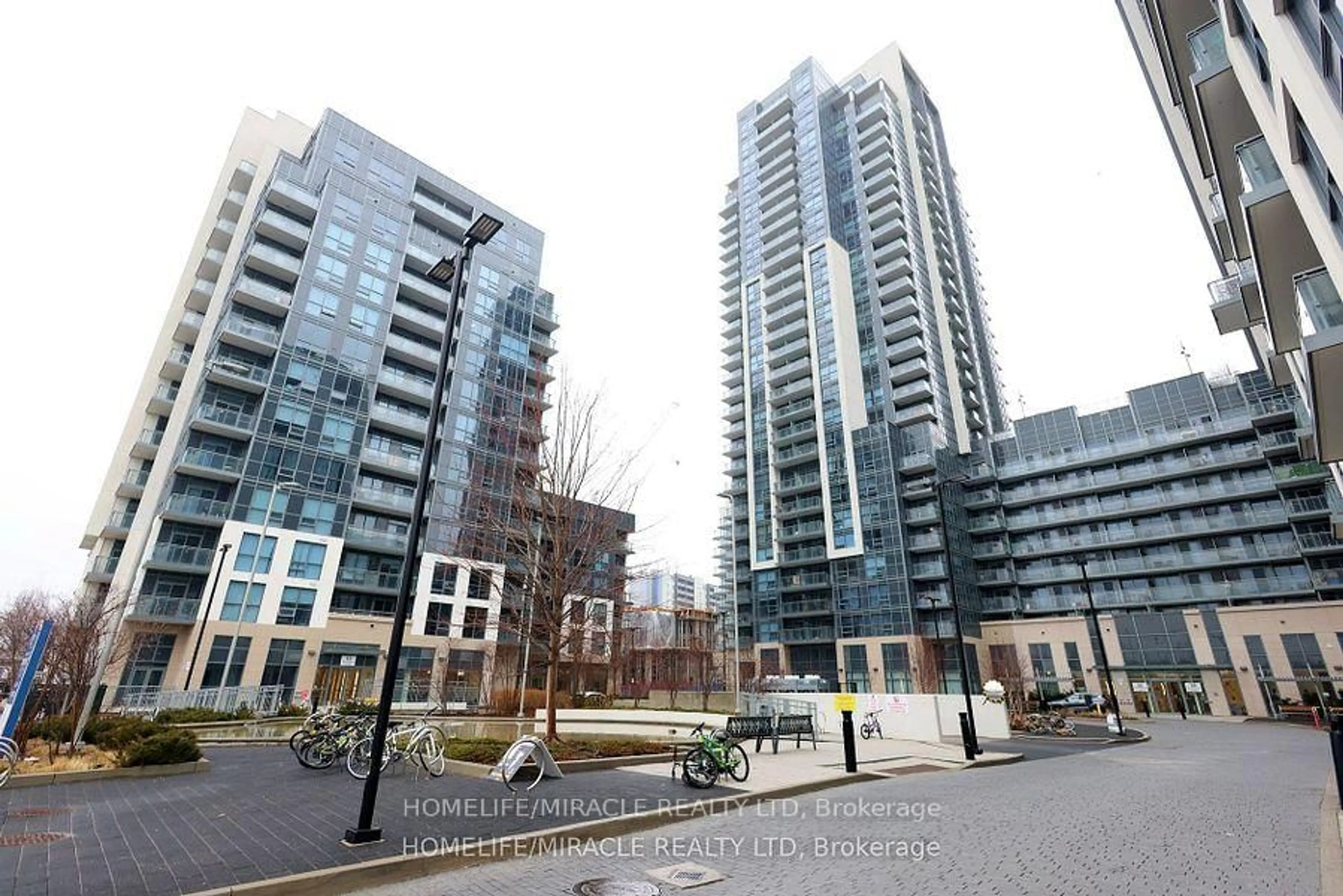 Patio, street for 20 Meadowglen Pl #1406, Toronto Ontario M1G 0A9