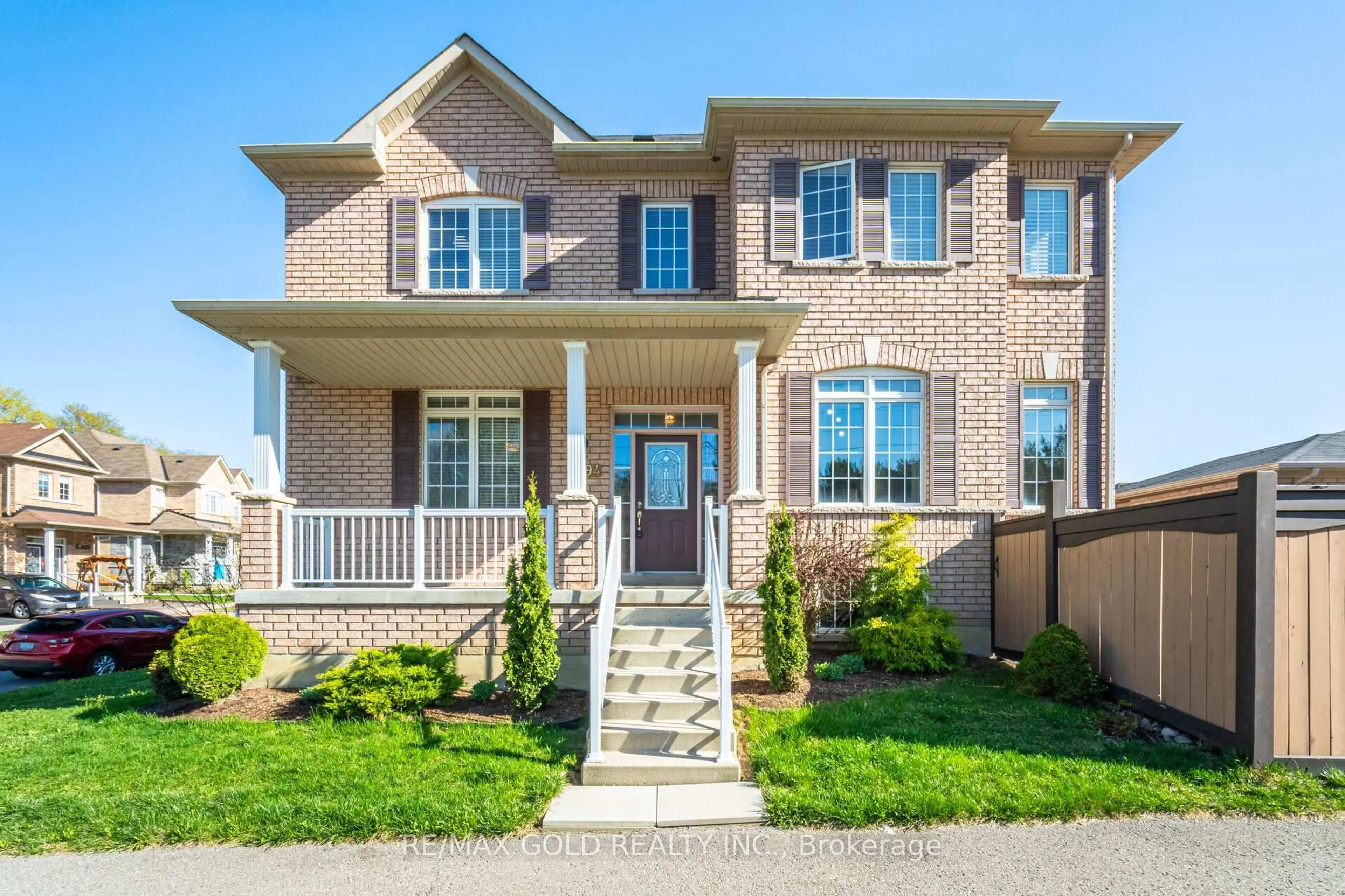 Home with brick exterior material, street for 2494 Earl Grey Ave, Pickering Ontario L1X 0B9