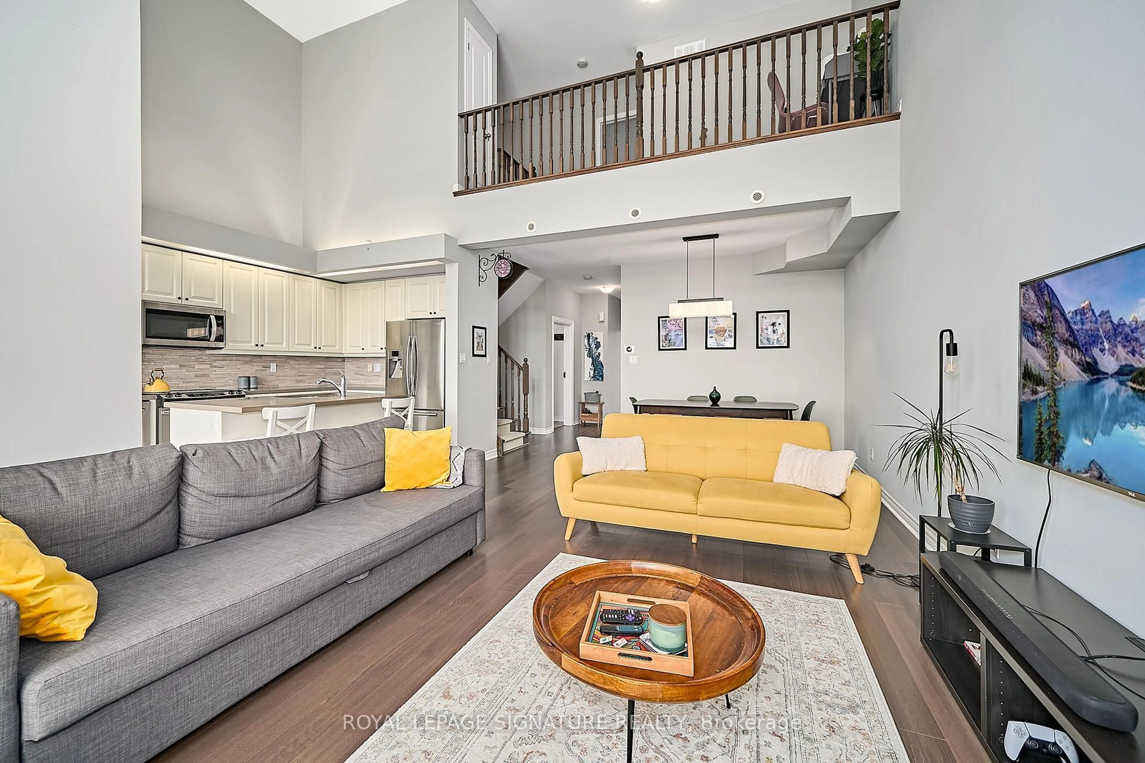 Living room with furniture, unknown for 30 Lovegrove Lane, Ajax Ontario L1S 0E7