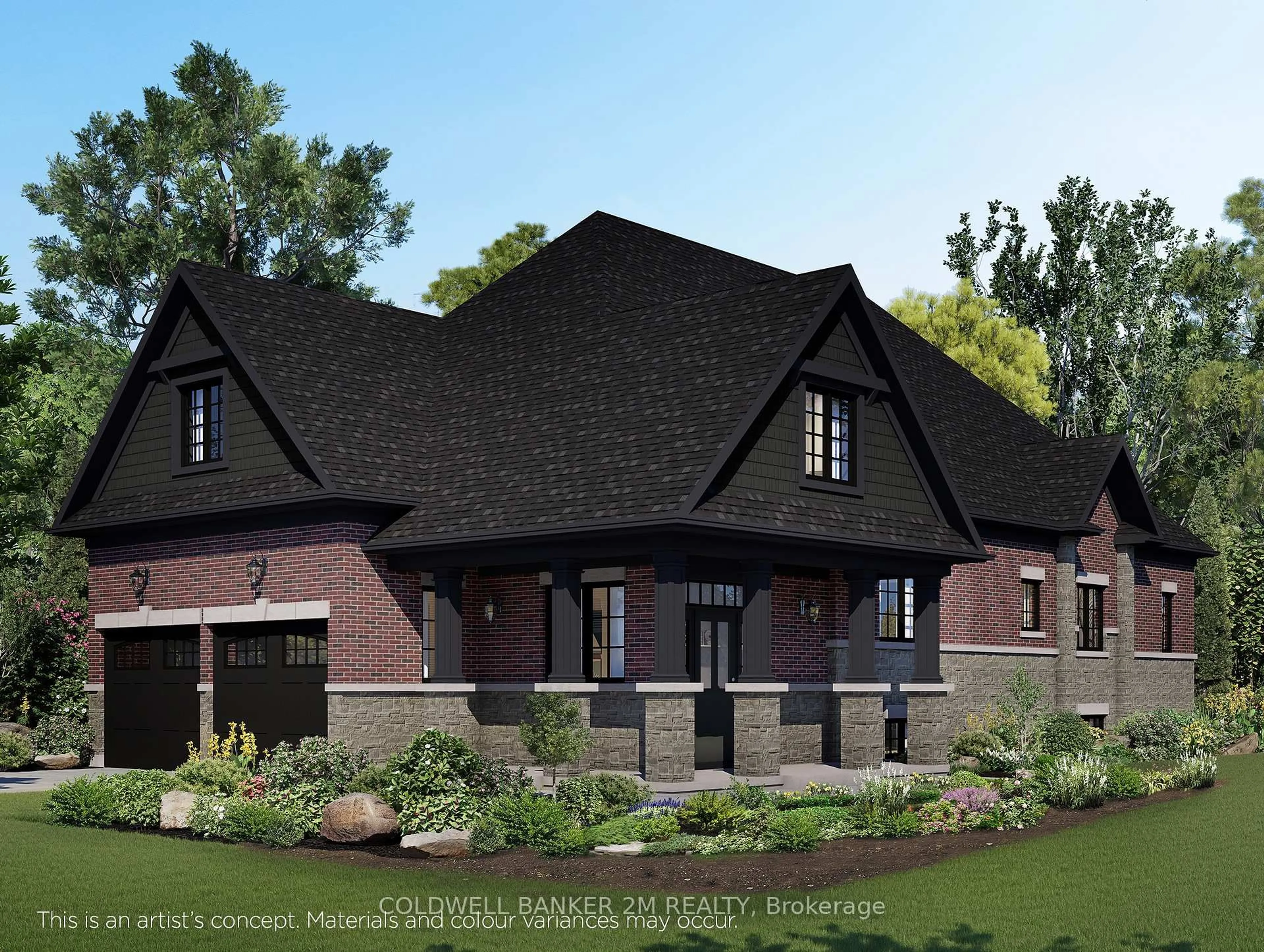 Home with brick exterior material, street for 2050 Rudell Rd, Clarington Ontario L1B 0L3
