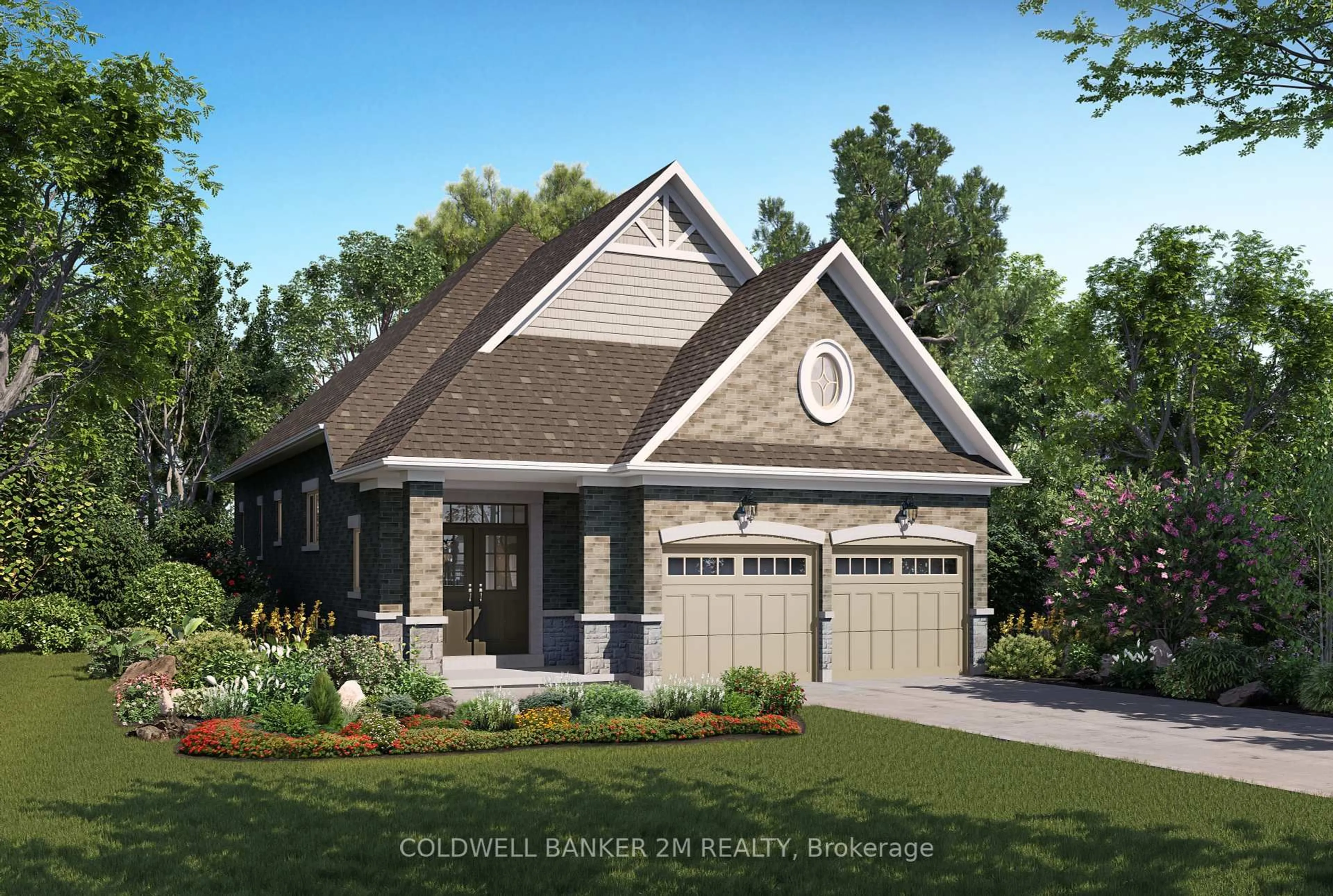 Home with brick exterior material, street for 2046 Rudell Rd, Clarington Ontario L1B 0L3