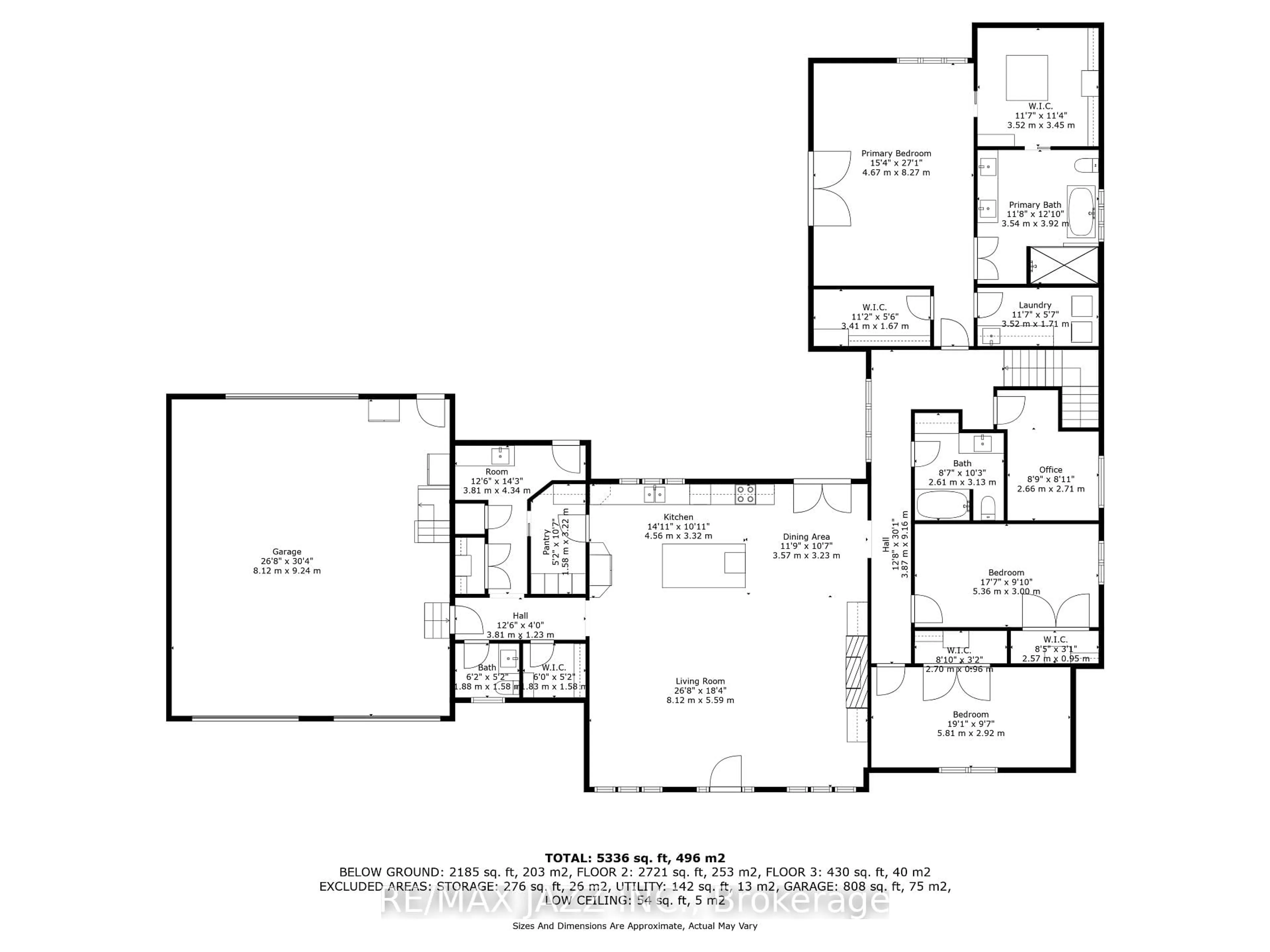 Floor plan for 325 Maine St, Oshawa Ontario L1L 1A8