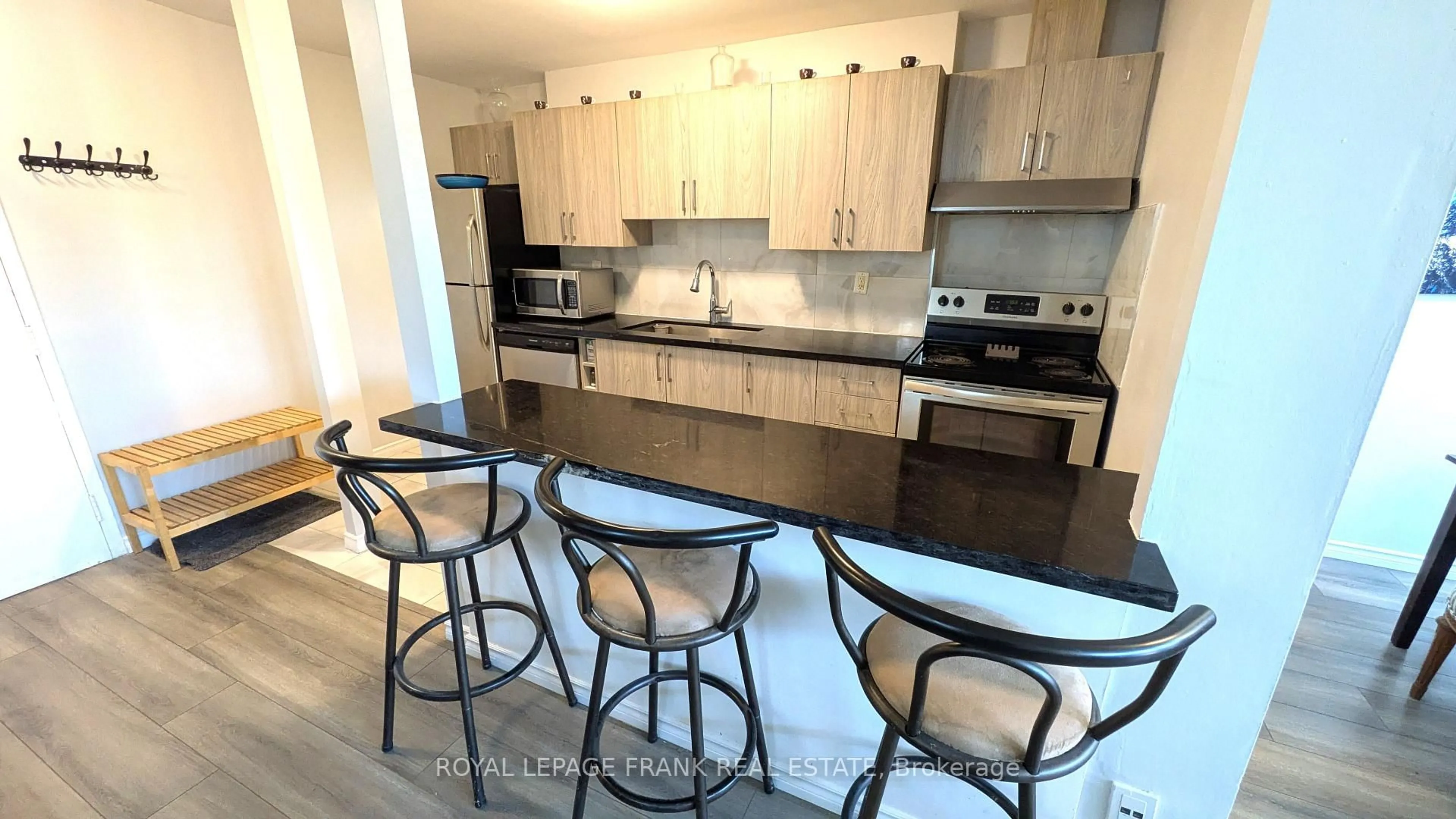 Open concept kitchen, unknown for 4060 Lawrence Ave #220, Toronto Ontario M1E 4V4