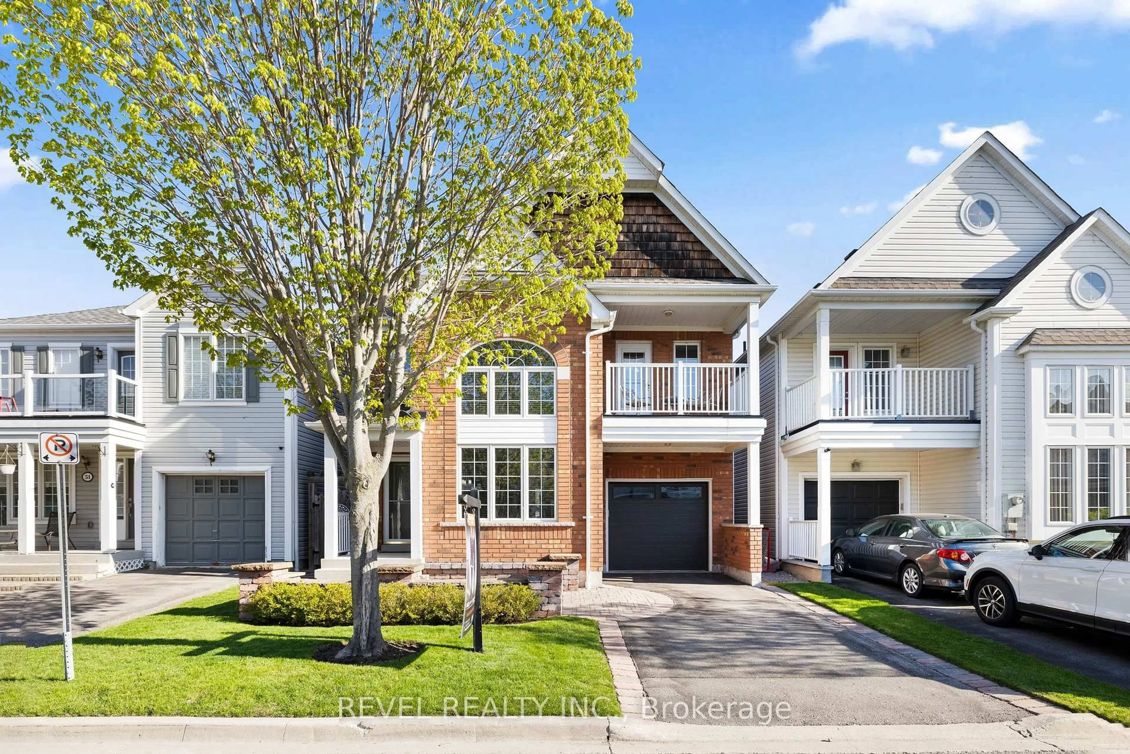 Home with brick exterior material, street for 49 Moynahan Cres, Ajax Ontario L1Z 1P1