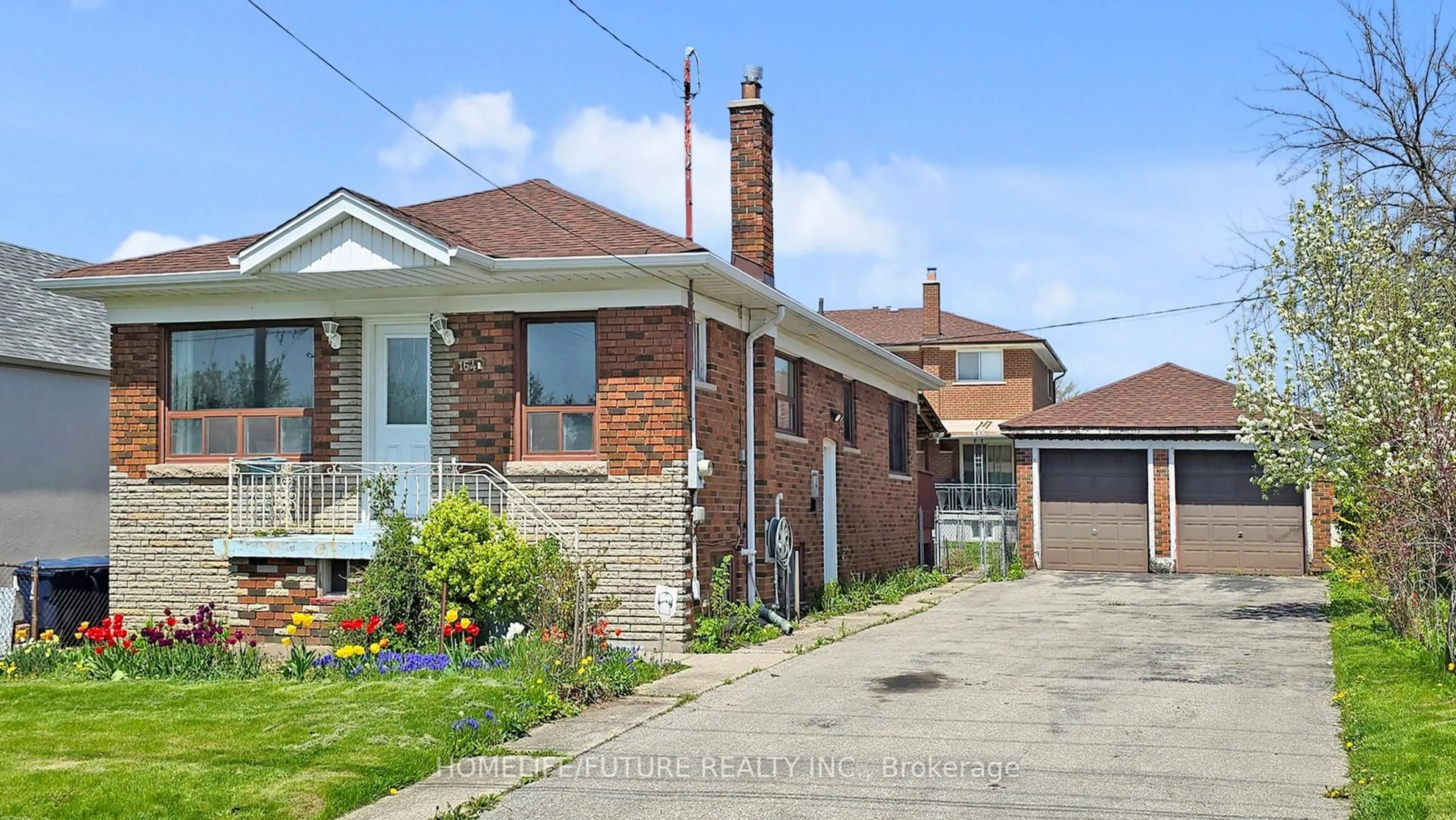 Home with brick exterior material, street for 164 Bertrand Ave, Toronto Ontario M1K 2T2