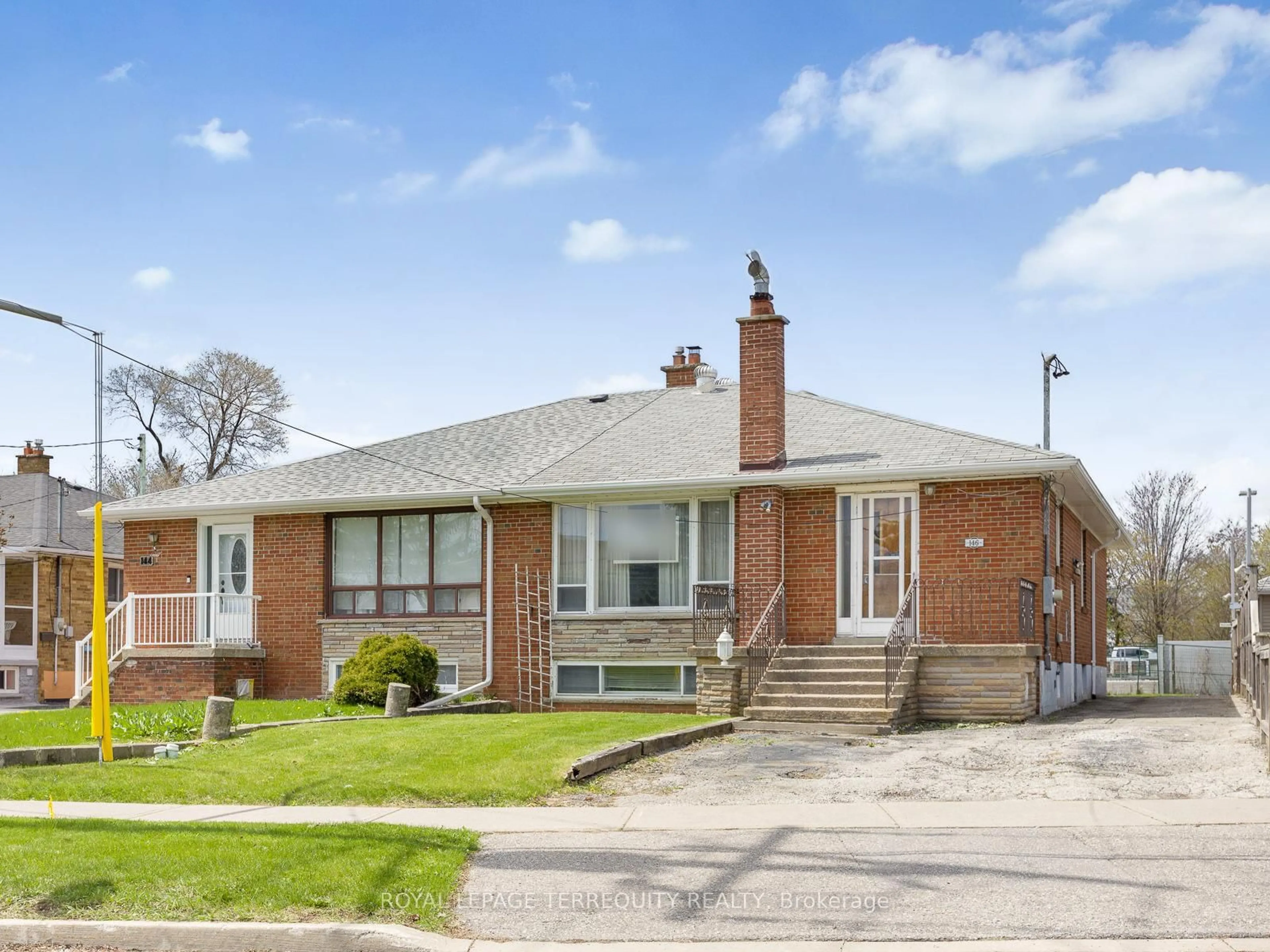 Home with brick exterior material, street for 146 Benjamin Blvd, Toronto Ontario M1K 3P1