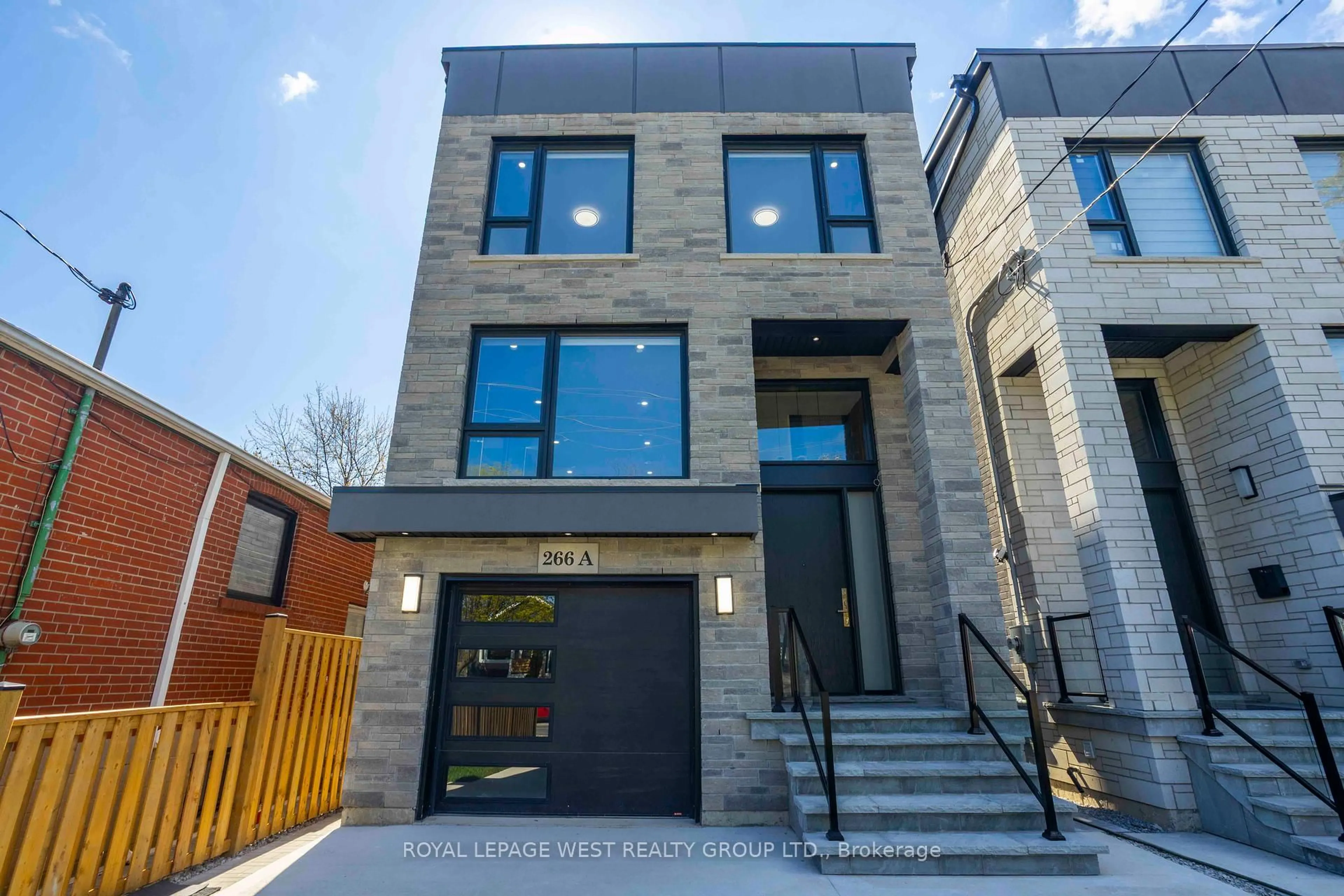 Home with brick exterior material, street for 266A Kennedy Rd, Toronto Ontario M1N 3P5