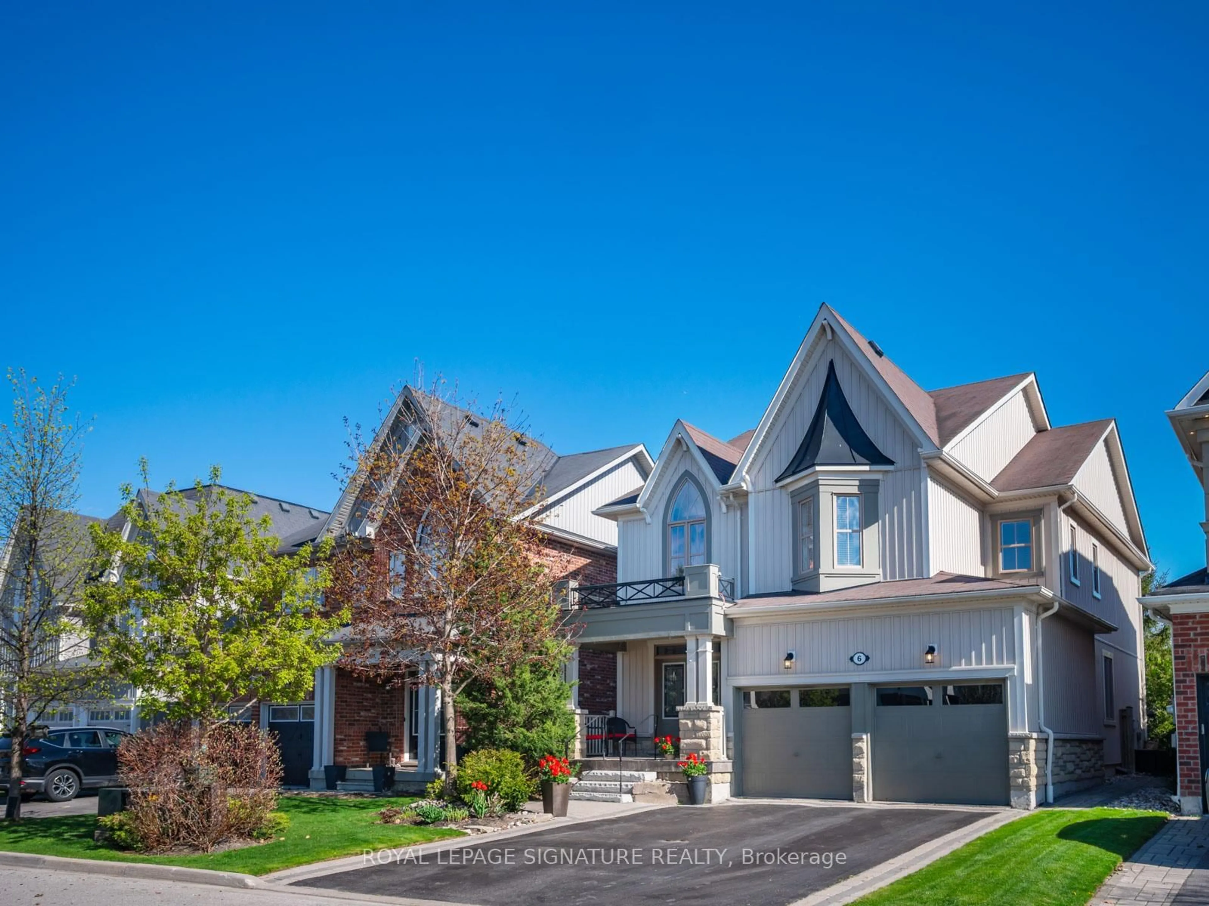 Home with brick exterior material, street for 6 Jarrow Cres, Whitby Ontario L1M 0G9