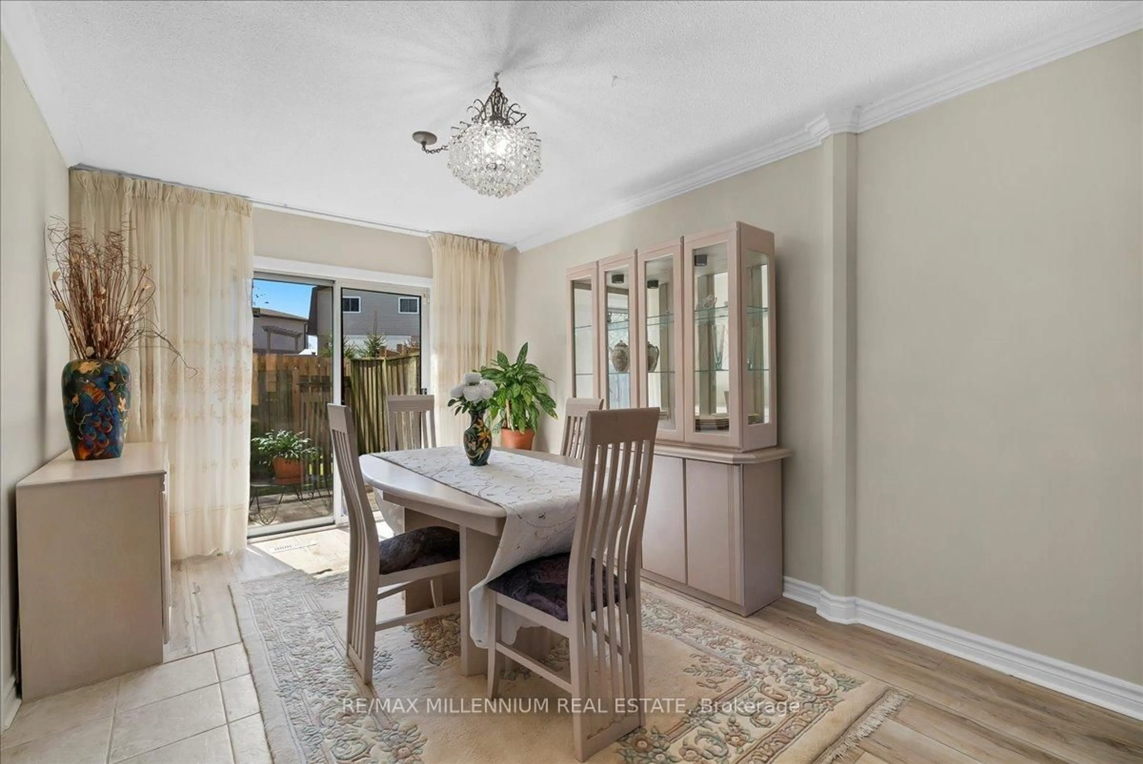 Dining room, ceramic/tile floor for 765 Oklahoma Dr #22, Pickering Ontario L1W 3C9