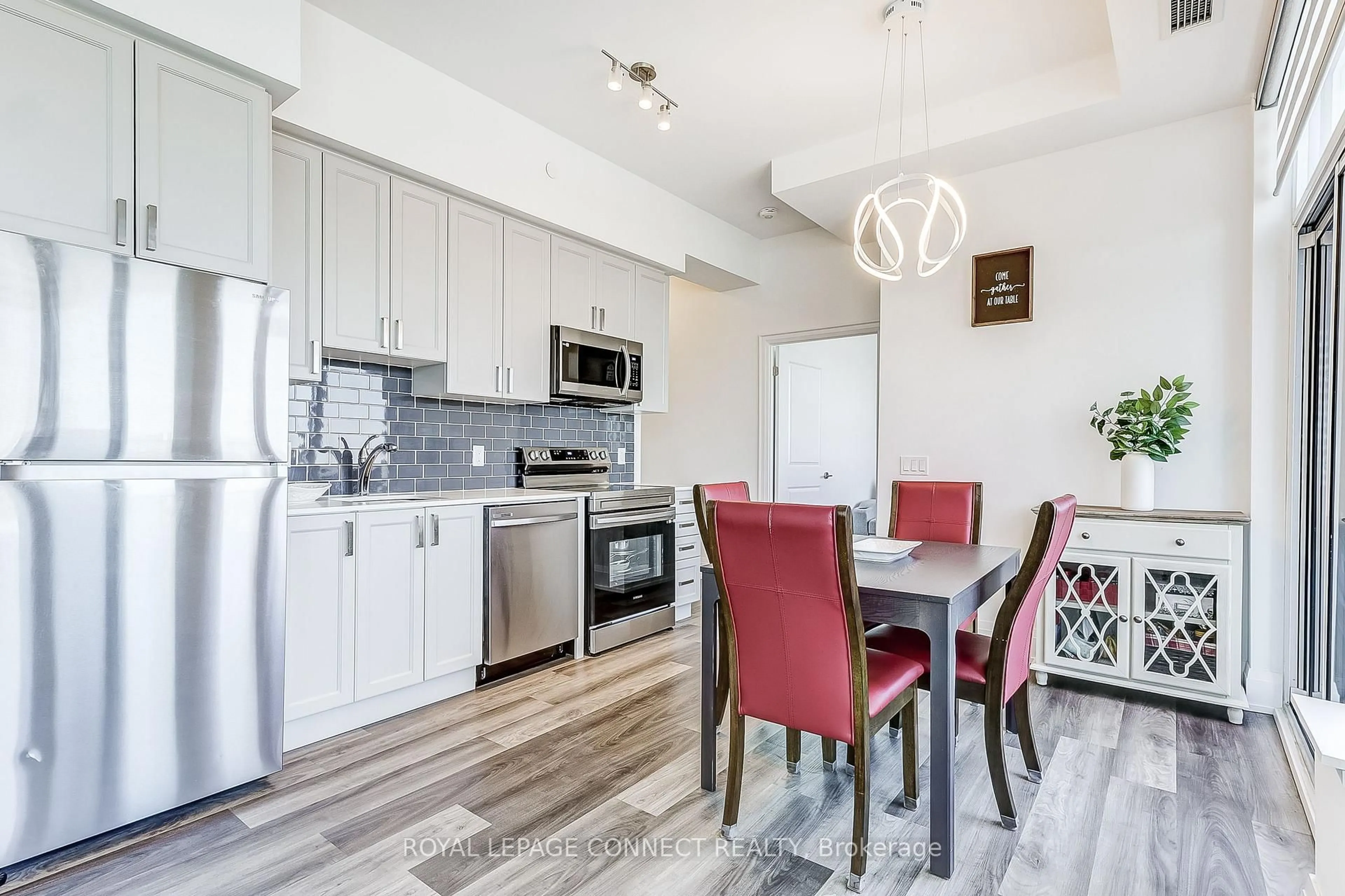 Open concept kitchen, unknown for 1480 Bayly St #1705, Pickering Ontario L1W 3R5