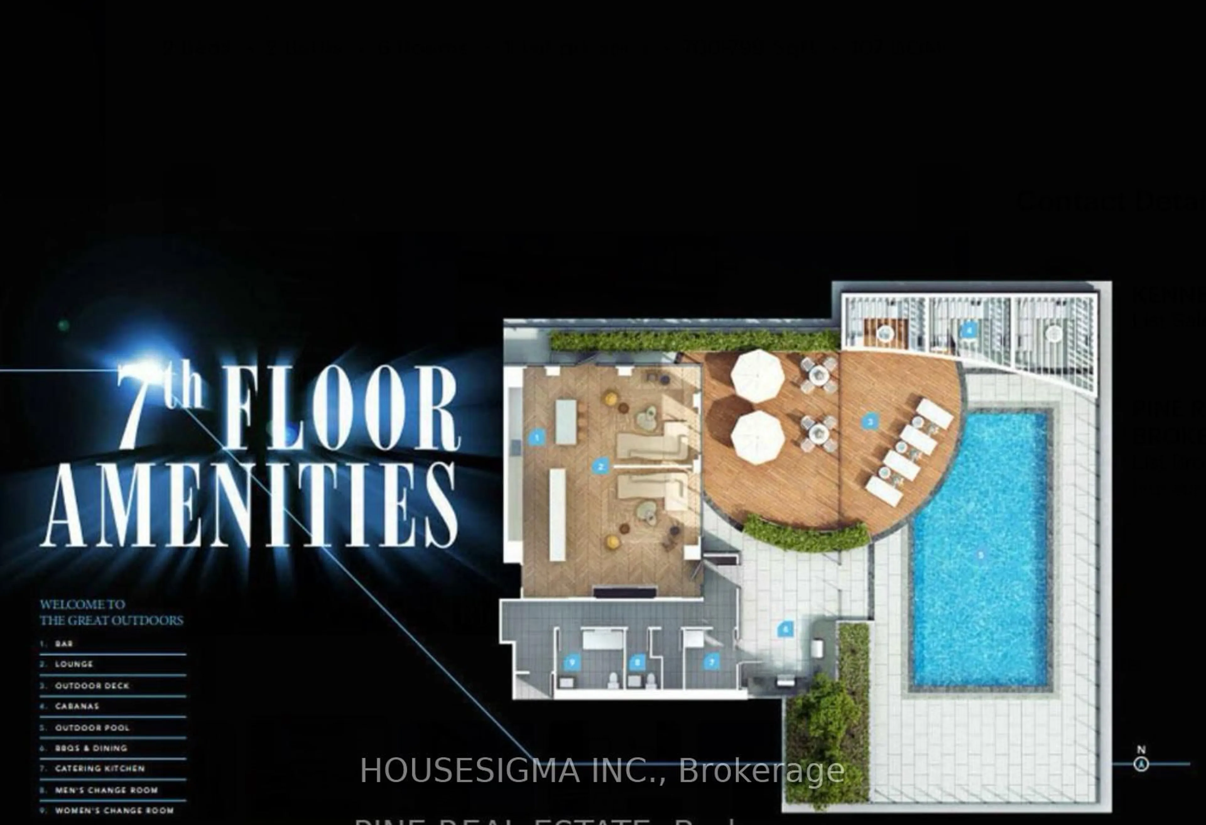 Floor plan for 1435 Celebration Dr #2012, Pickering Ontario L1W 0C4