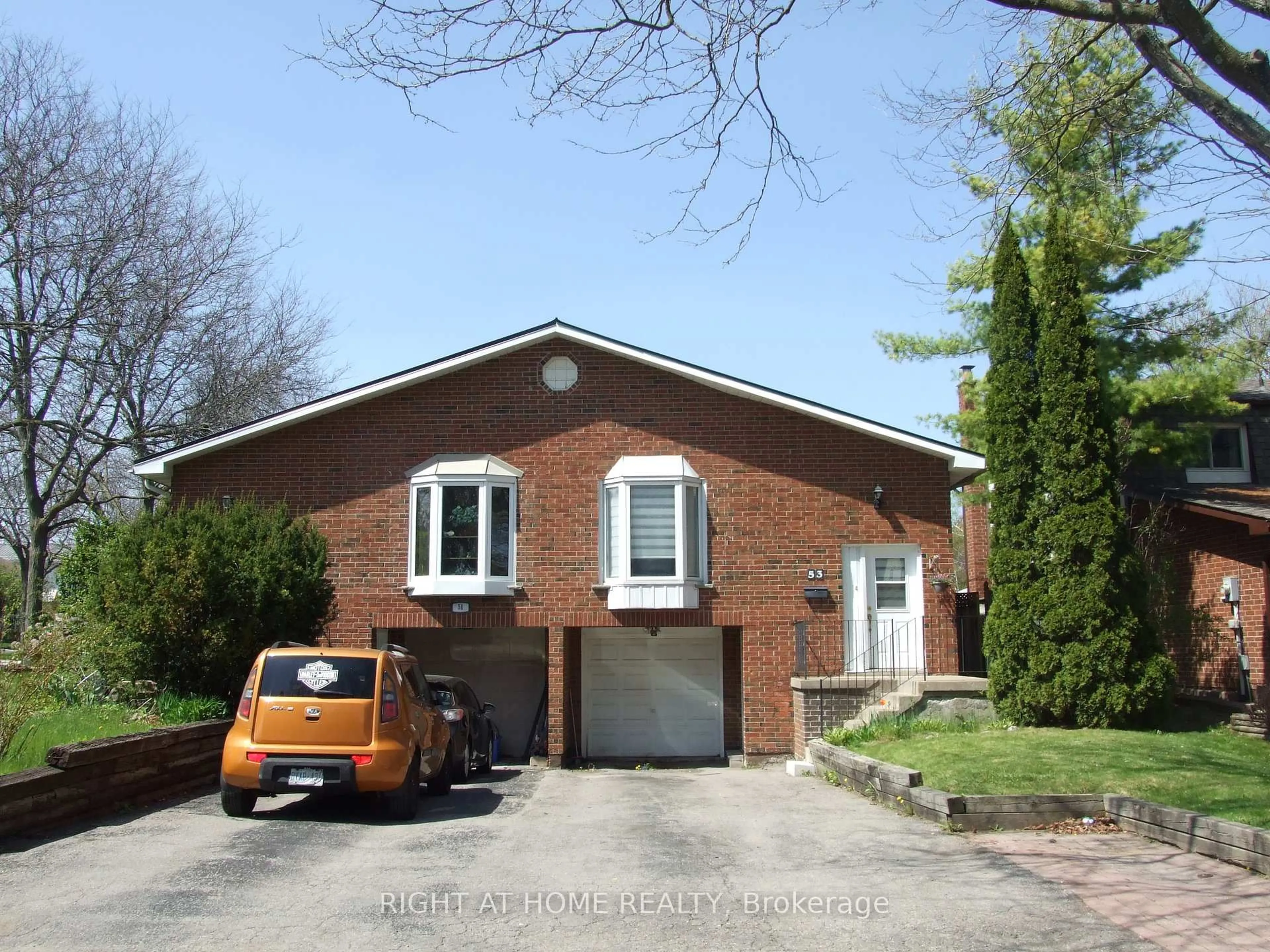 Home with brick exterior material, street for 53 Renfield Cres, Whitby Ontario L1P 1B2