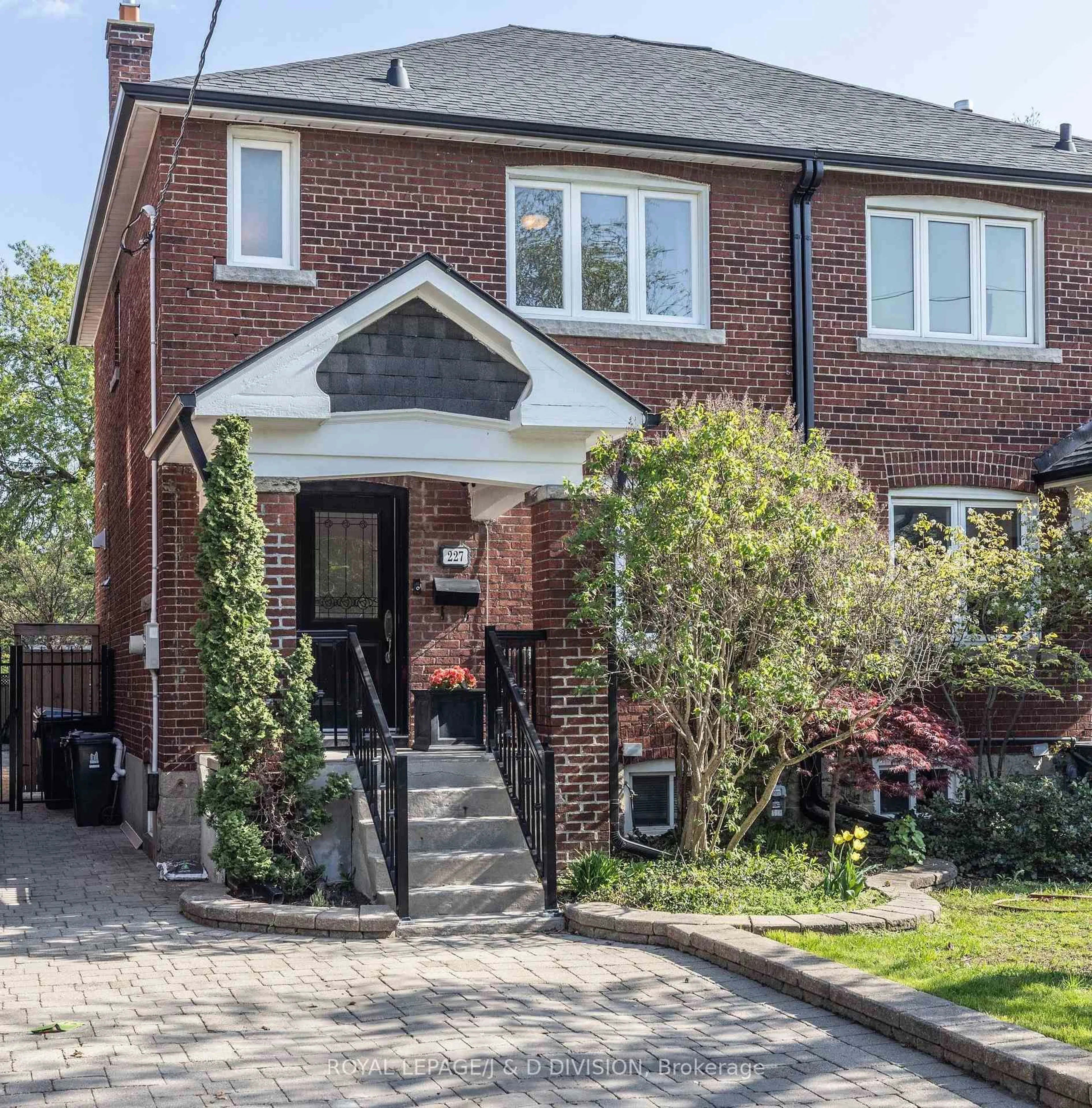 Home with brick exterior material, street for 227 Westwood Ave, Toronto Ontario M4J 2H3